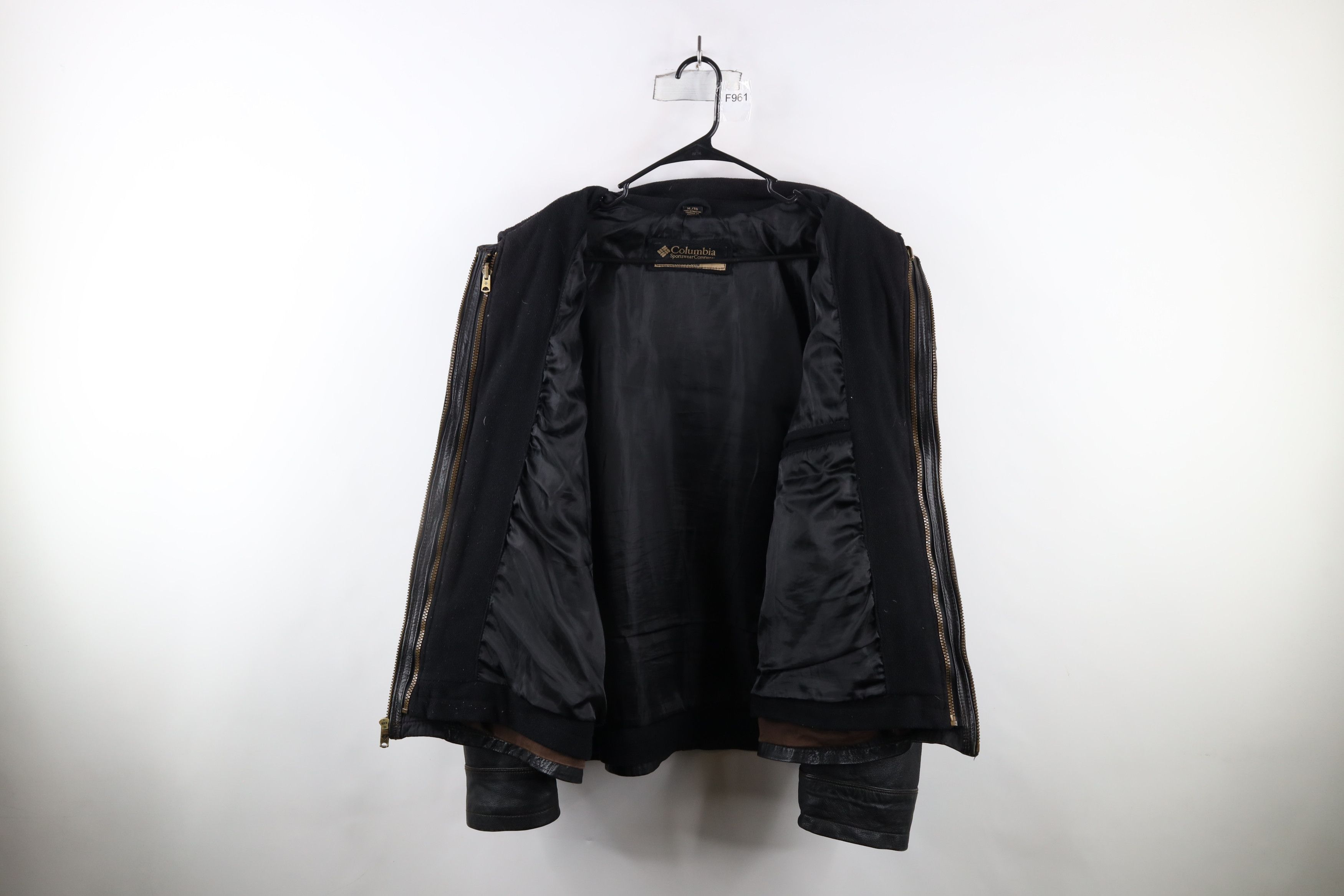 L.L. Bean × Vintage Vintage 90s LL Bean Goatskin Leather Flight Bomber Jacket Size US XXL / EU 58 / 5 - 7 Thumbnail