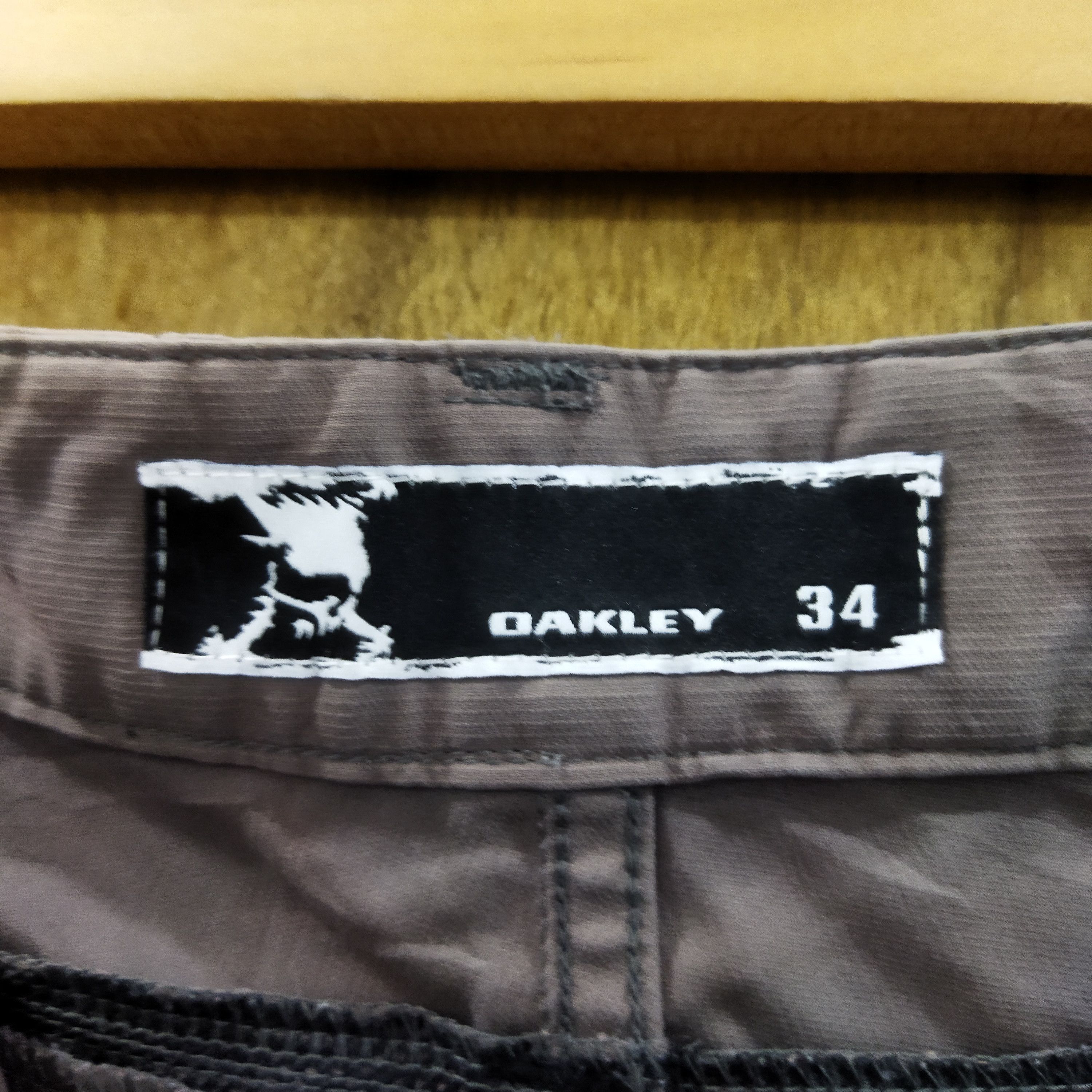 Japanese Brand OAKLEY FADED BROWN PANTS Size US 32 / EU 48 - 7 Thumbnail