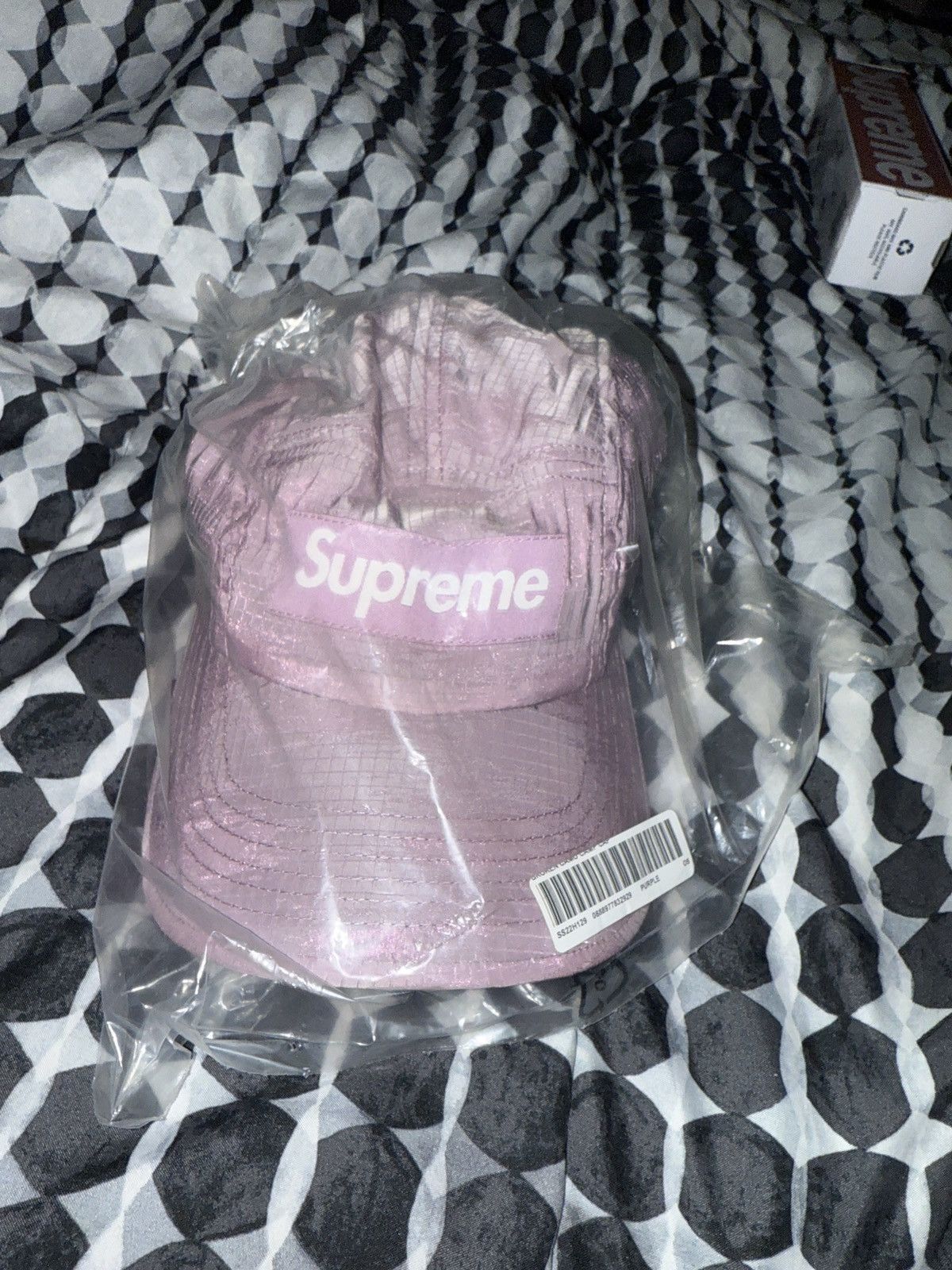 Supreme × Zoo York Supreme x zoo York light purple camp cap