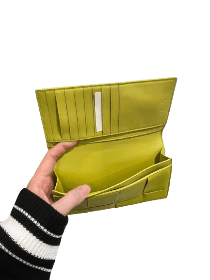 Bottega Veneta o1bcso1str0824 Size : OS / Long Wallet in Yellow Size ONE SIZE - 4 Thumbnail