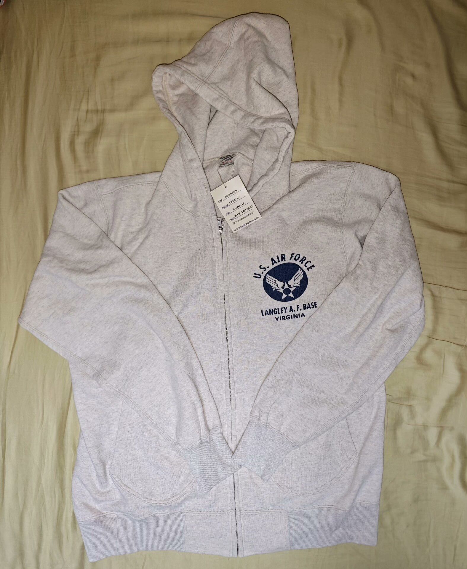 Buzz Rickson's Buzz Rickson's US Air Force Zip Hoodie Size US XL / EU 56 / 4 - 1 Thumbnail