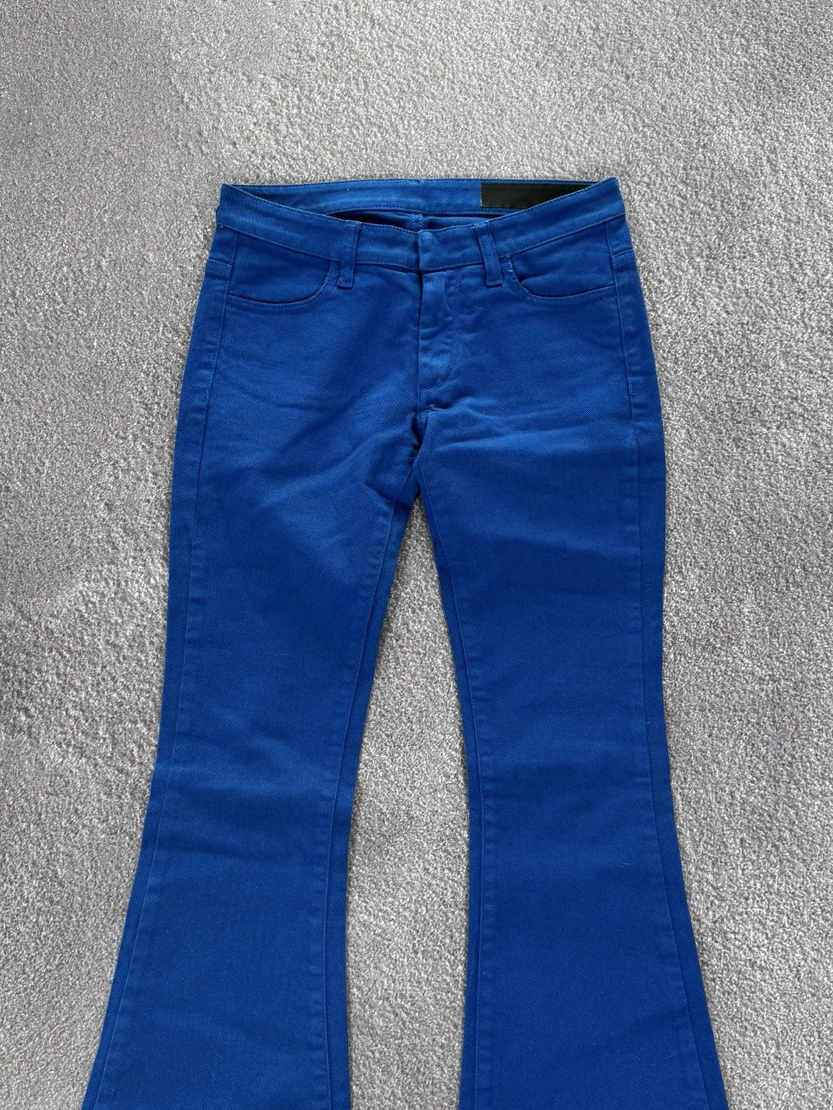 If Six Was Nine Y2K LGB IfSixWasNine Rick Style Japanese Flared Denim Jeans Size 24" / US 00 / IT 34 - 3 Thumbnail