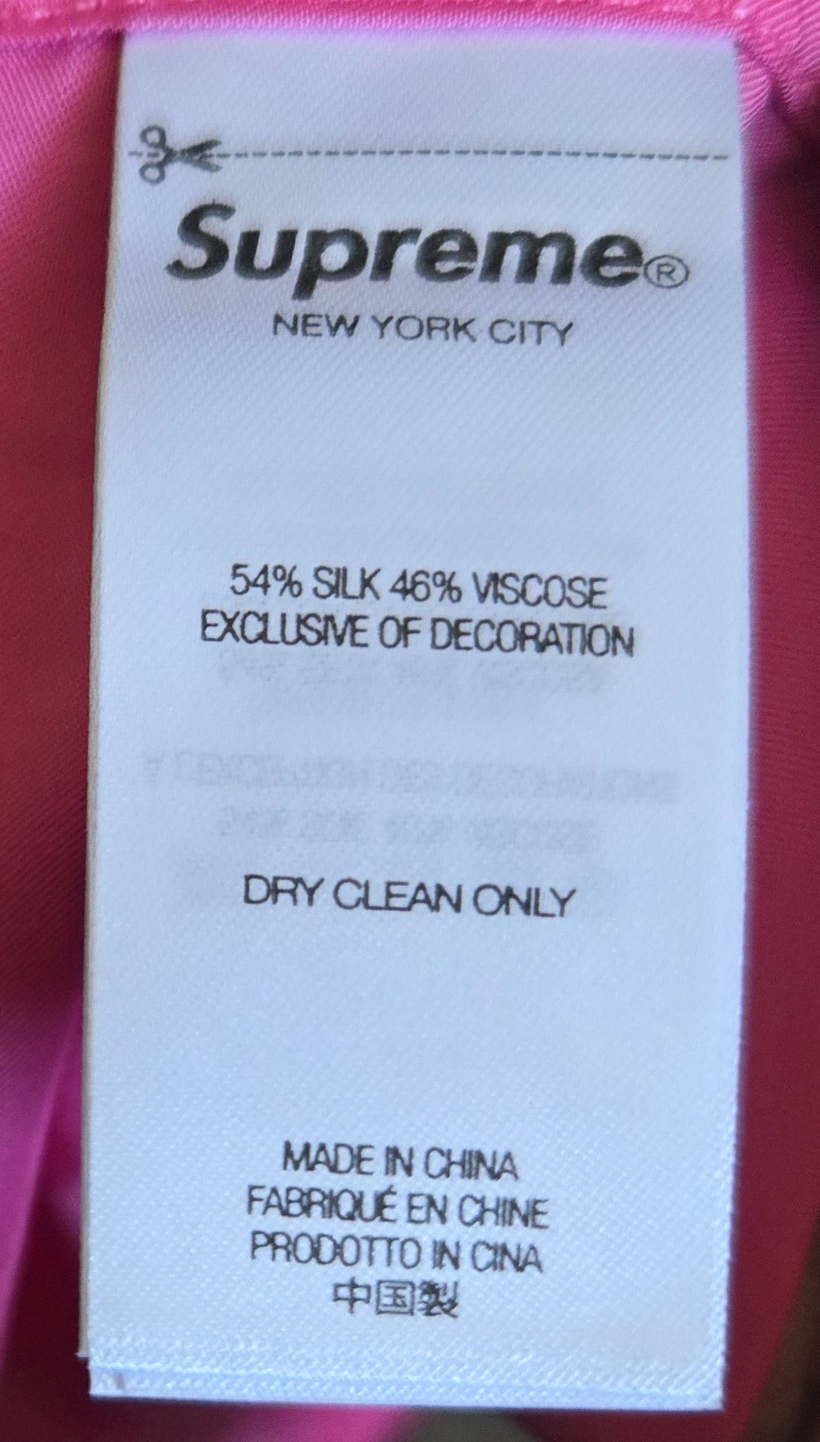 Supreme × Yohji Yamamoto Supreme x Yohji Silk Zip Up Size US XXL / EU 58 / 5 - 3 Thumbnail