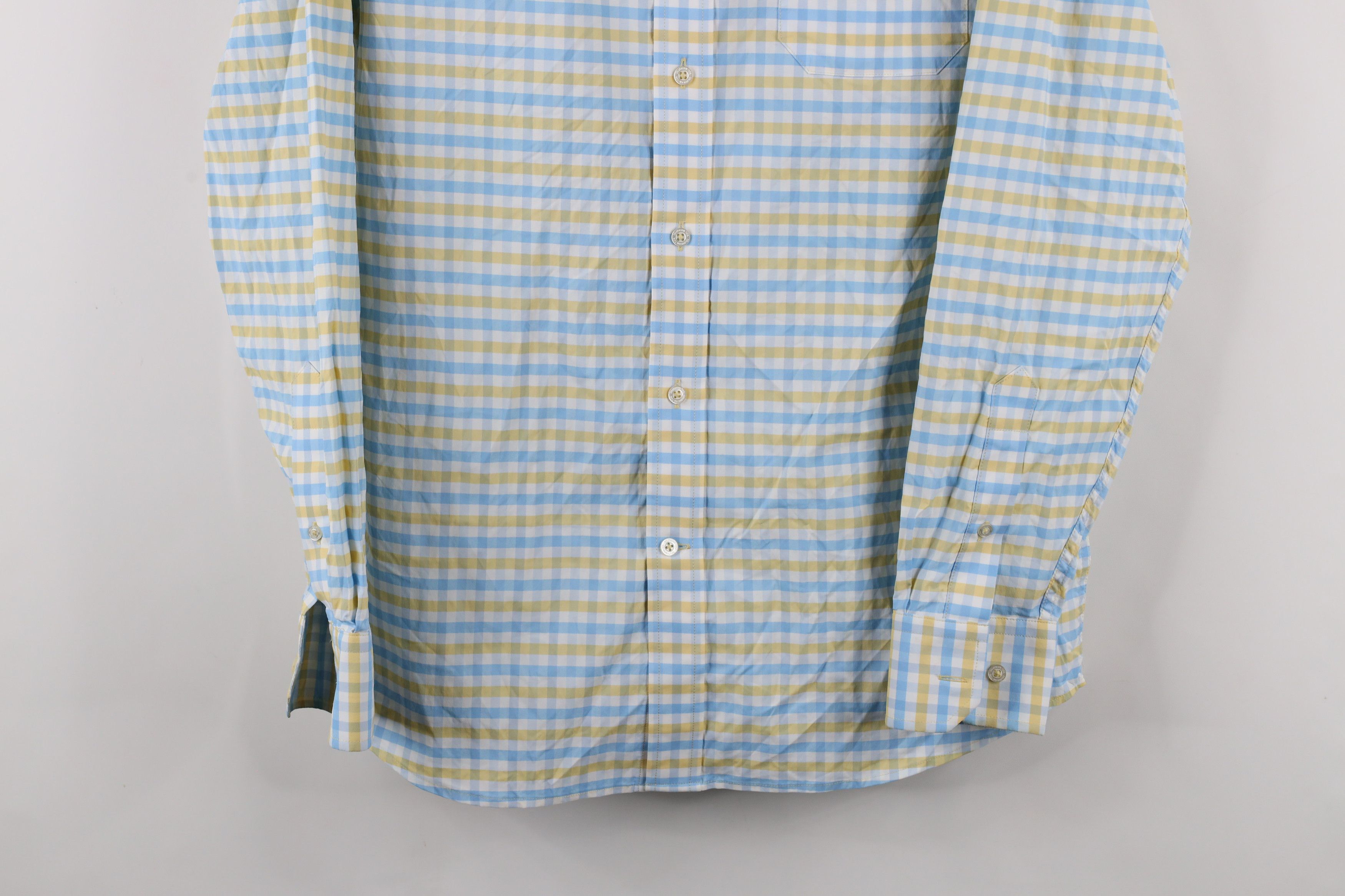 Southern Tide × Vintage Southern Tide Fish Logo Collared Button Down Shirt Plaid Size US M / EU 48-50 / 2 - 3 Thumbnail