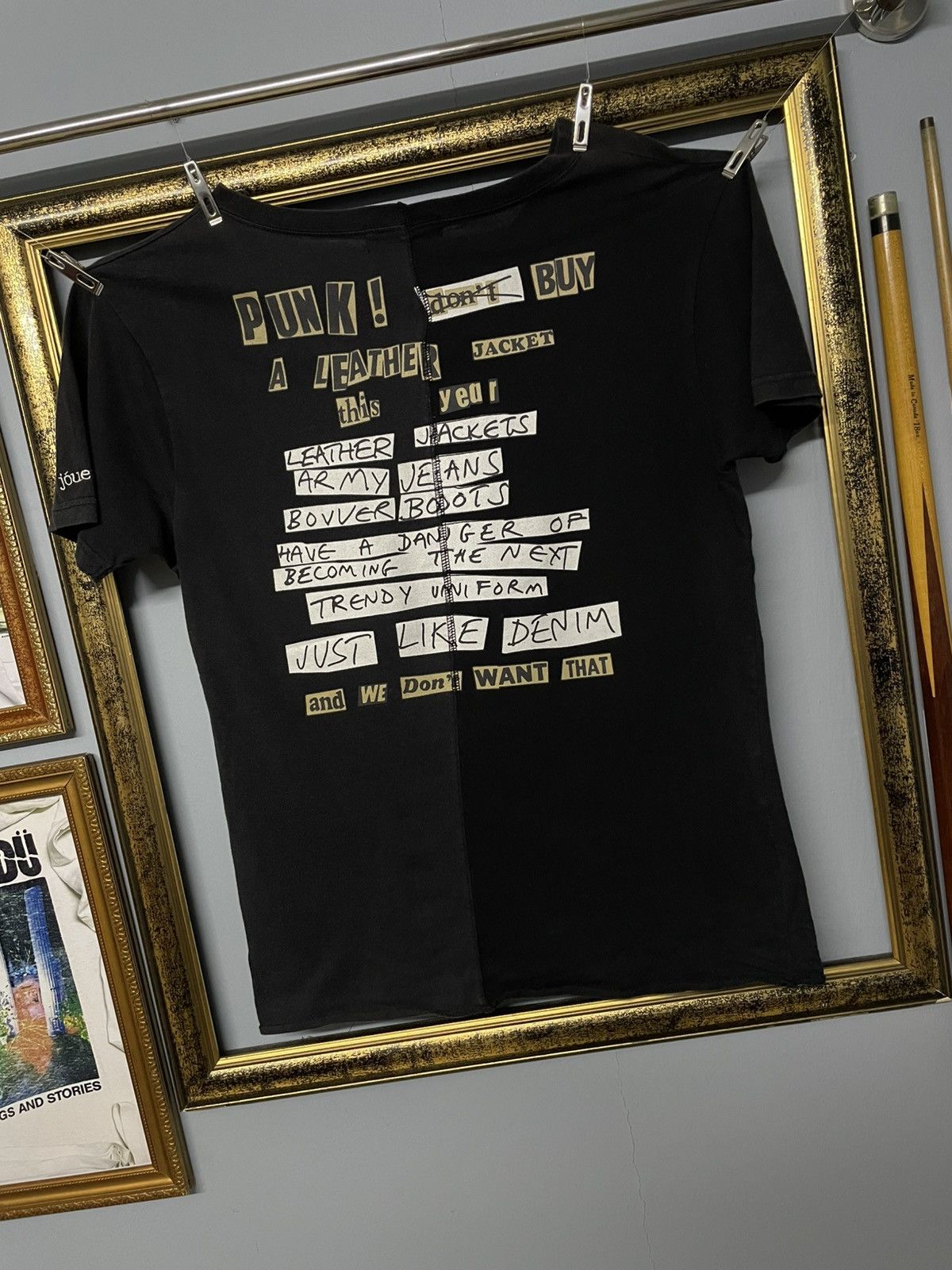 Hysteric Glamour Vintage Japan Designer Joutie God Save The Queen Punk Tshirt Size US S / EU 44-46 / 1 - 8 Thumbnail