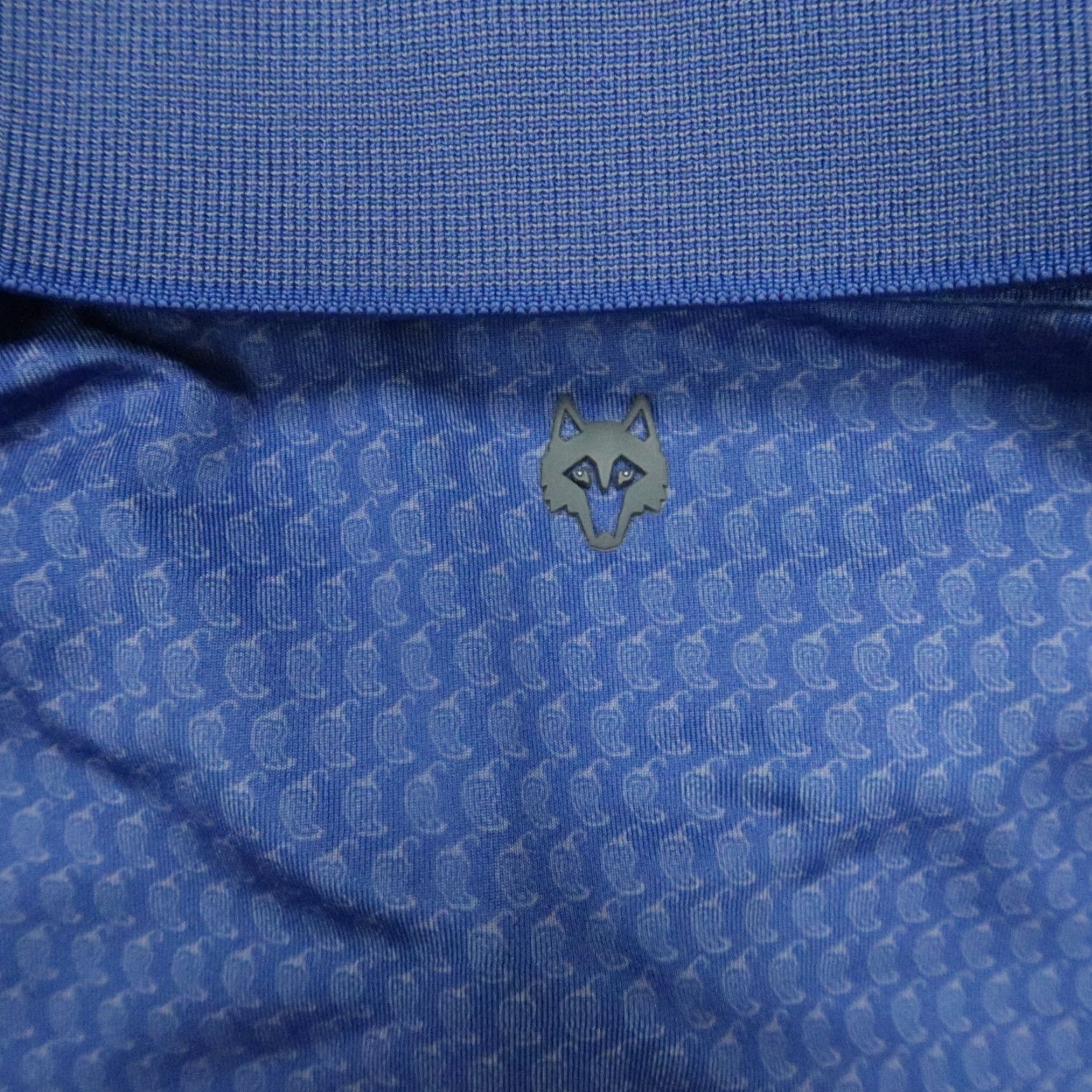 Vintage Greyson Polo Shirt Mens Large Blue Short Sleeve Golf Activewear Lightweight Breathable Stretch Regular Fit 50/50 Blended Fabric Concrete Size US L / EU 52-54 / 3 - 5 Thumbnail