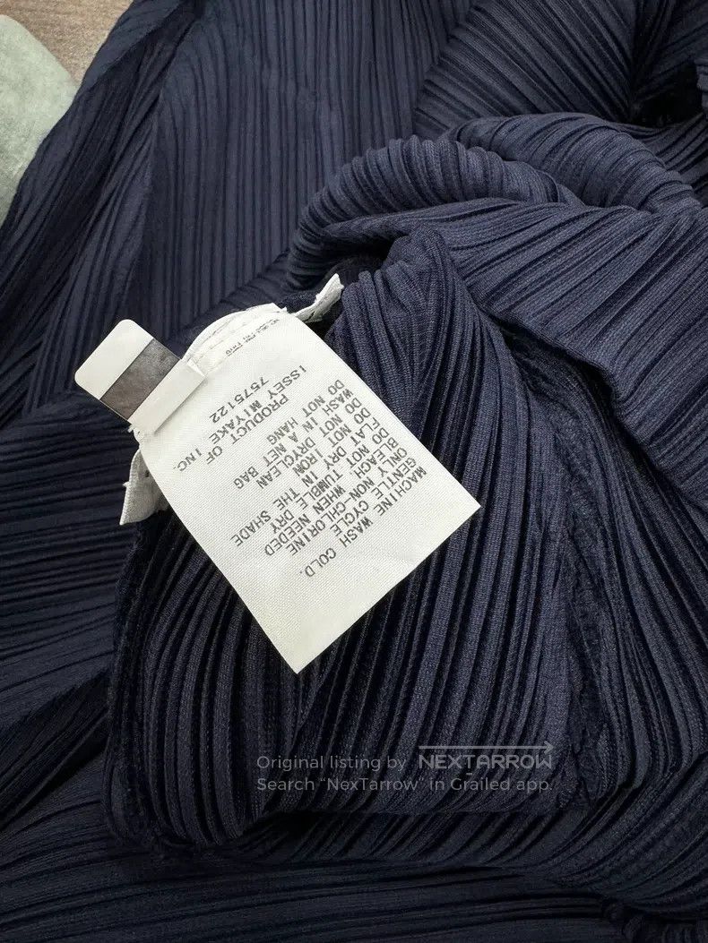 Issey Miyake Issey Miyake Blue long-sleeve Size L / US 10 / IT 46 - 3 Thumbnail