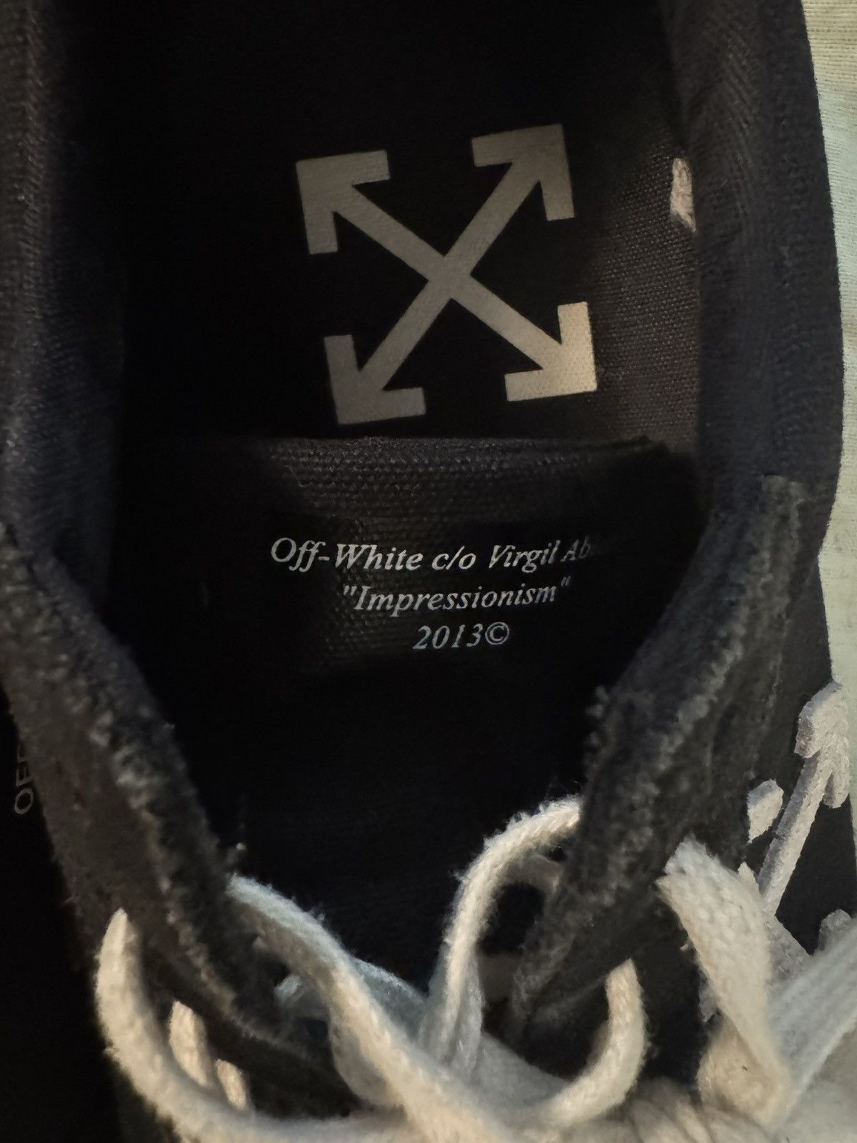 Off-White OFF WHITE VULCANISED LOW (UPDATED STRIPES) - 43 Size US 10 / EU 43 - 10 Thumbnail