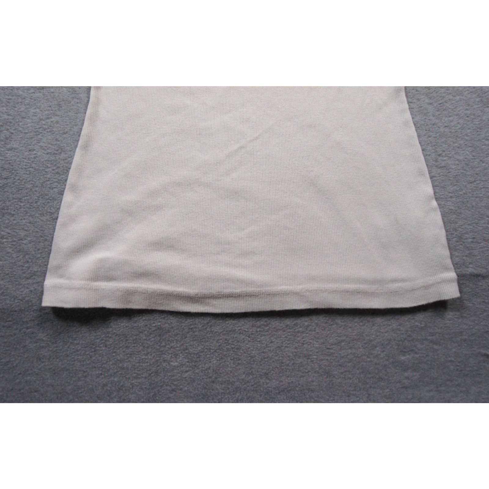 James Perse James Perse Shirt Womens Adult 2 White Tank Top Ribbed Basic Sleeveless Casual Size XS / US 0-2 / IT 36-38 - 3 Thumbnail