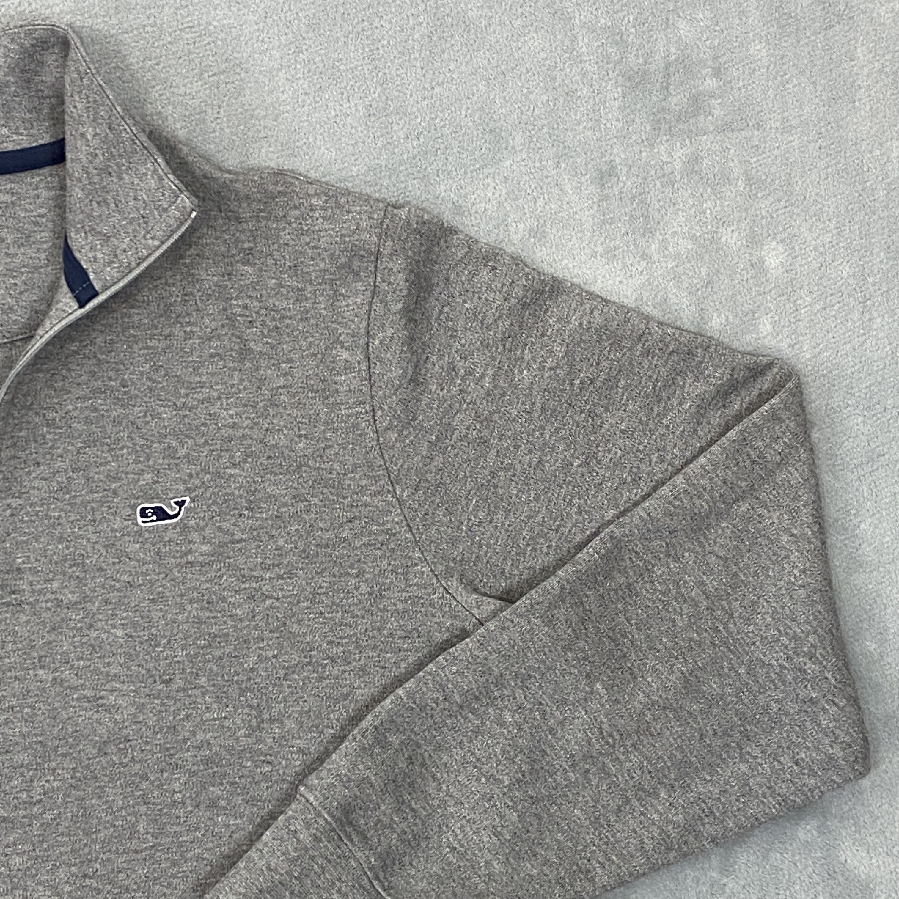 Vineyard Vines Men XS 1/4 Zip 100% Pima Cotton Whale Logo Long Sleeve Size US XS / EU 42 / 0 - 5 Thumbnail