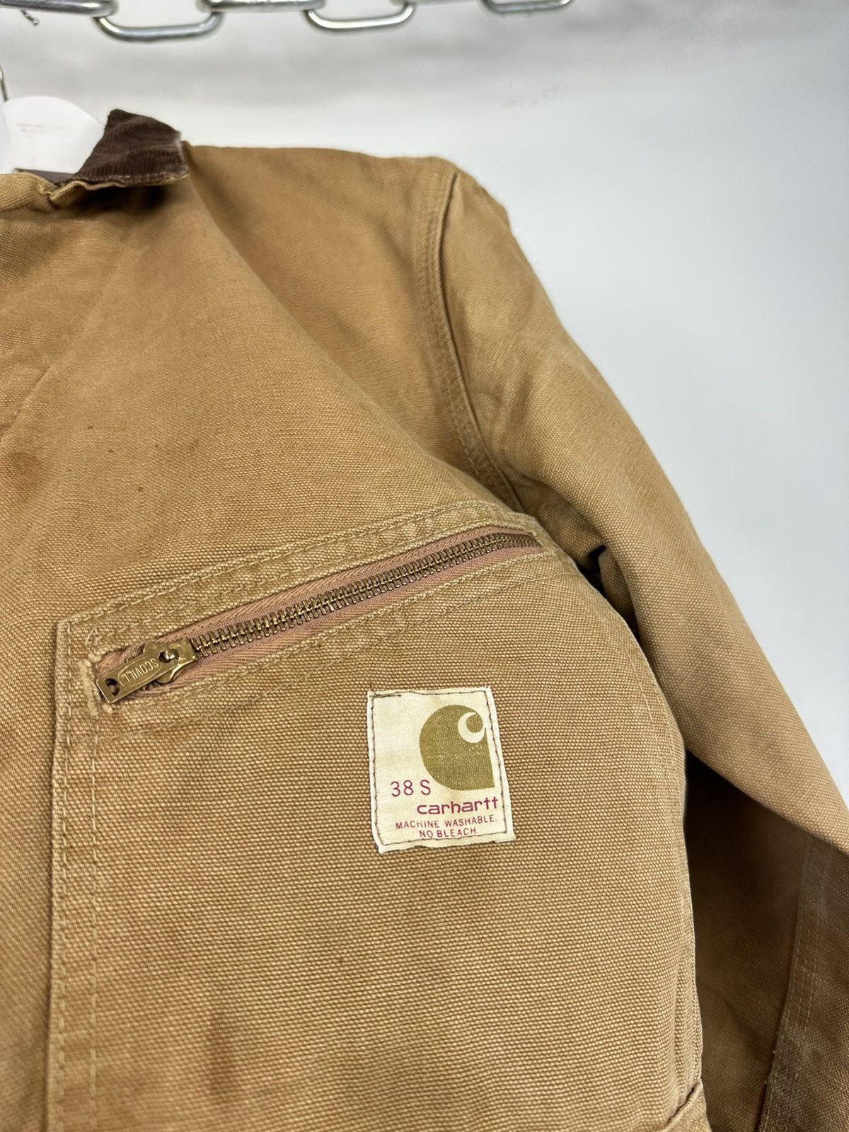 Carhartt Vintage 70s Carhartt USA Rare Utility Arctic Detroit Jacket Size US S / EU 44-46 / 1 - 20 Thumbnail