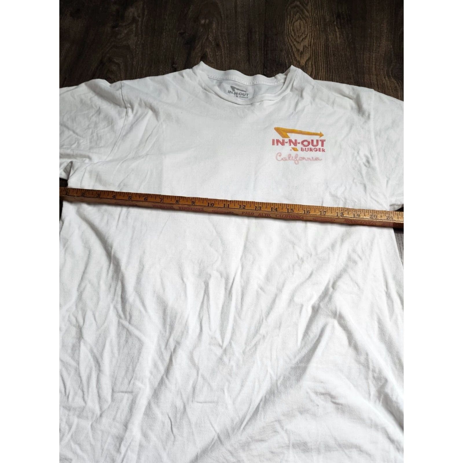 Doublet IN-N-Out Burger California T Shirt Mens XL White Distressed Double Sided Graphic Tee Size US XL / EU 56 / 4 - 3 Thumbnail