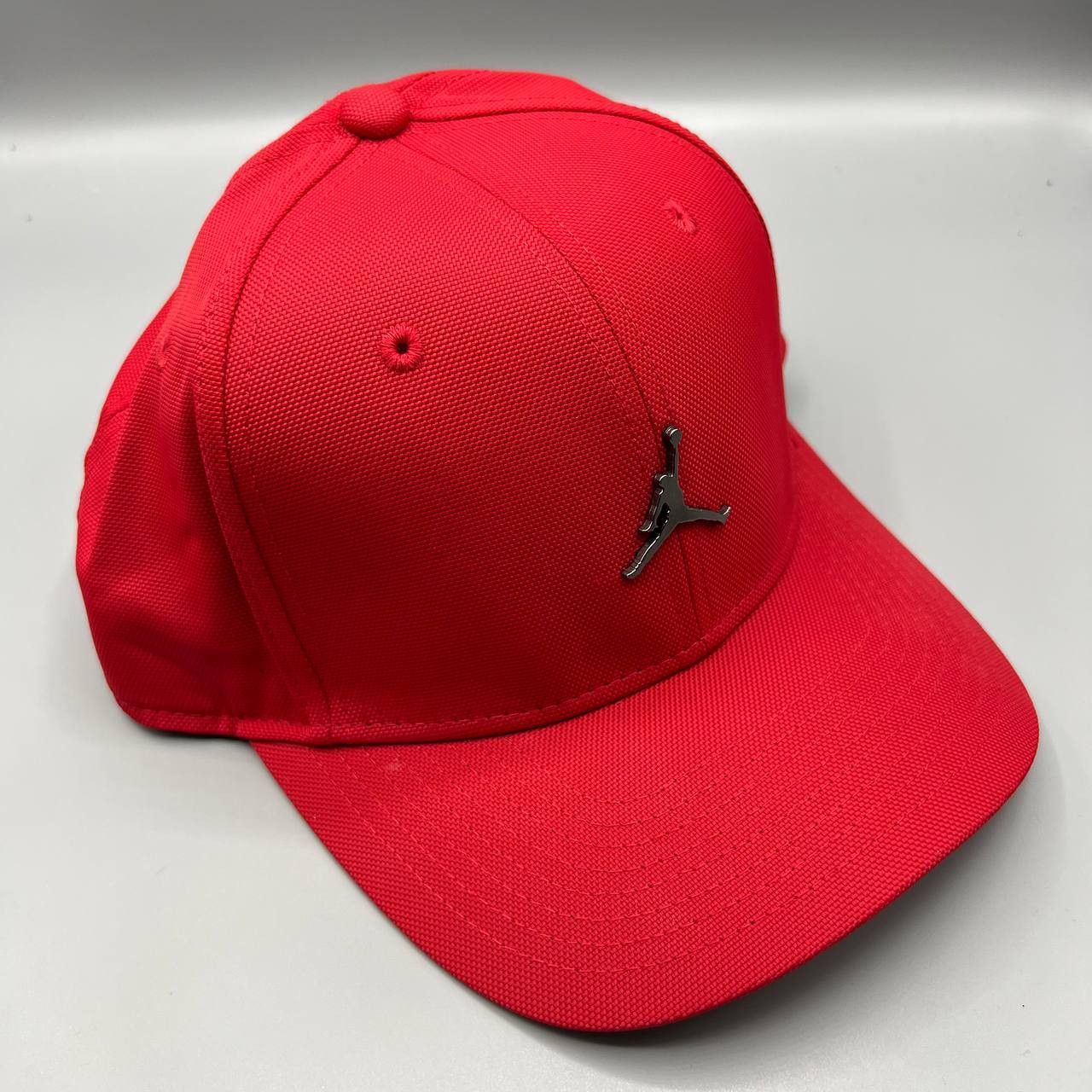Jordan Brand Air Jordan Hat Men Red Metal Logo Jumpman Strap Back Cap Size ONE SIZE - 3 Thumbnail