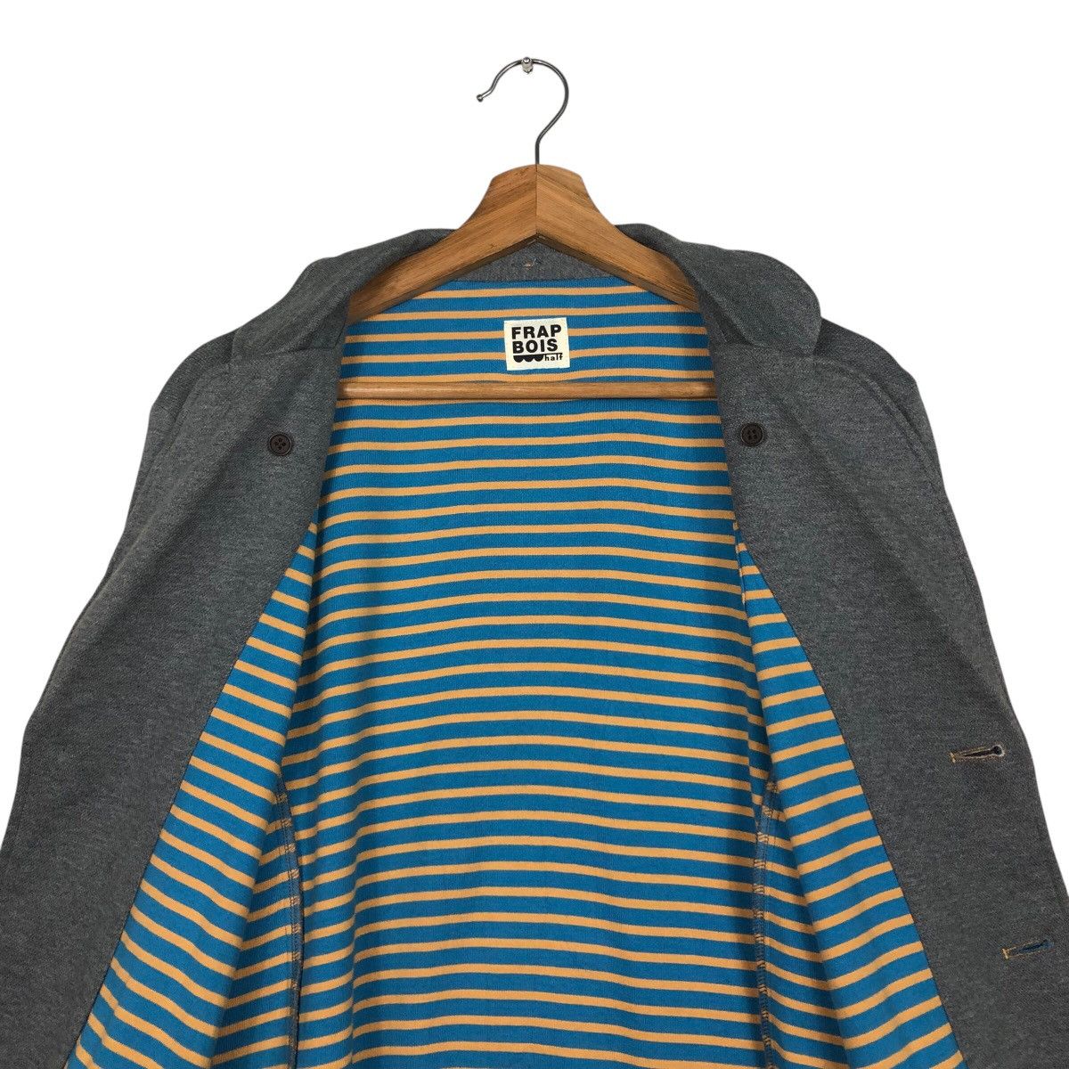 Issey Miyake 📌Vintage Chore Jacket Frap Bois Blanket Striped Lining Size US M / EU 48-50 / 2 - 15 Thumbnail