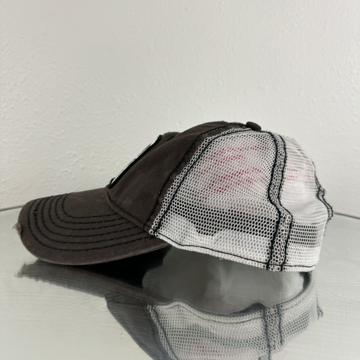Other BILLY BOBS TEXAS Y2K Brown White Buck Baseball Hat Size ONE SIZE - 8 Thumbnail
