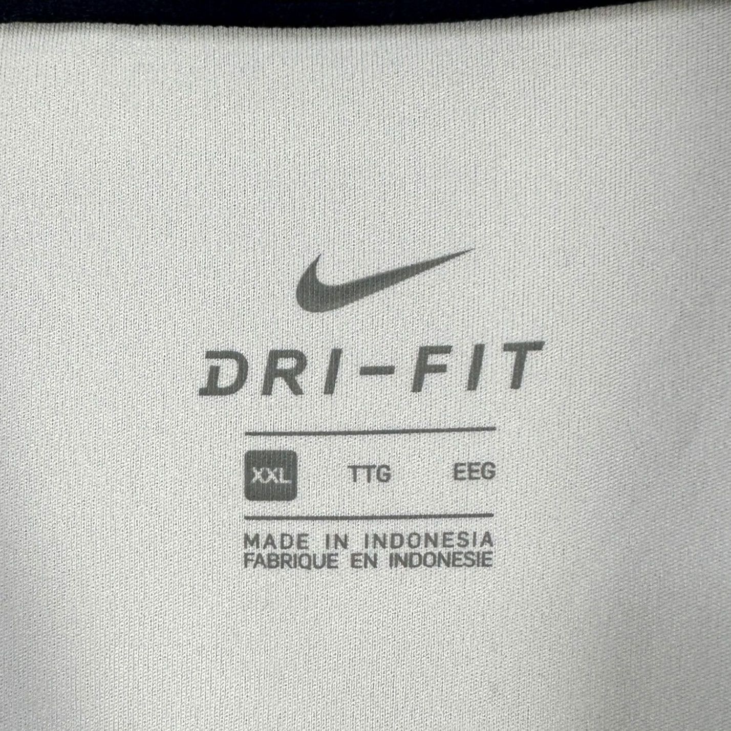 Nike Nike University Of Texas El Paso Mens Football Polo Shirt 2XL White Gray Rugby Size US XXL / EU 58 / 5 - 4 Thumbnail