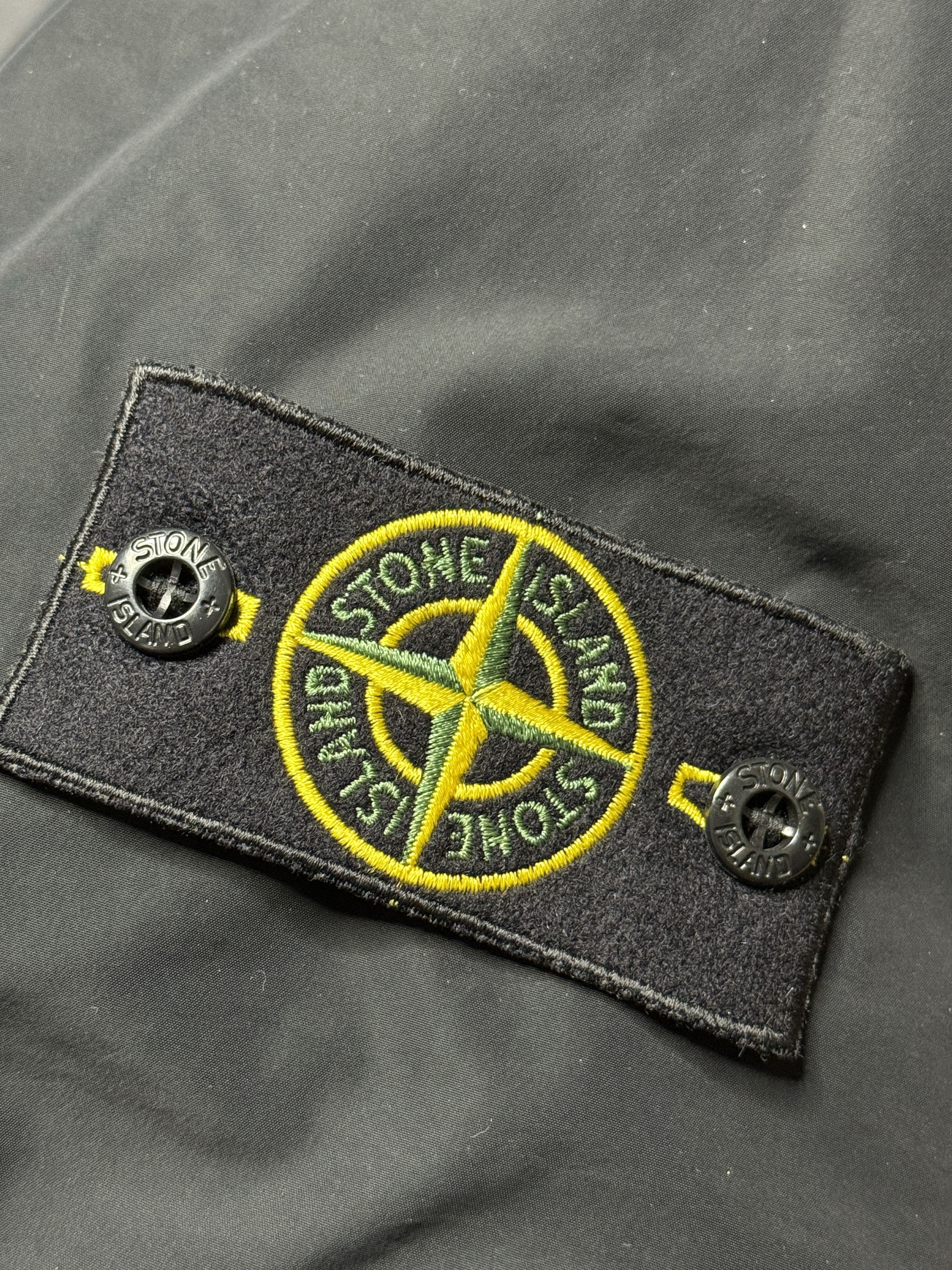 Stone Island Black Micro Reps Jacket with Primaloft Insulation Technology Size US S / EU 44-46 / 1 - 10 Thumbnail