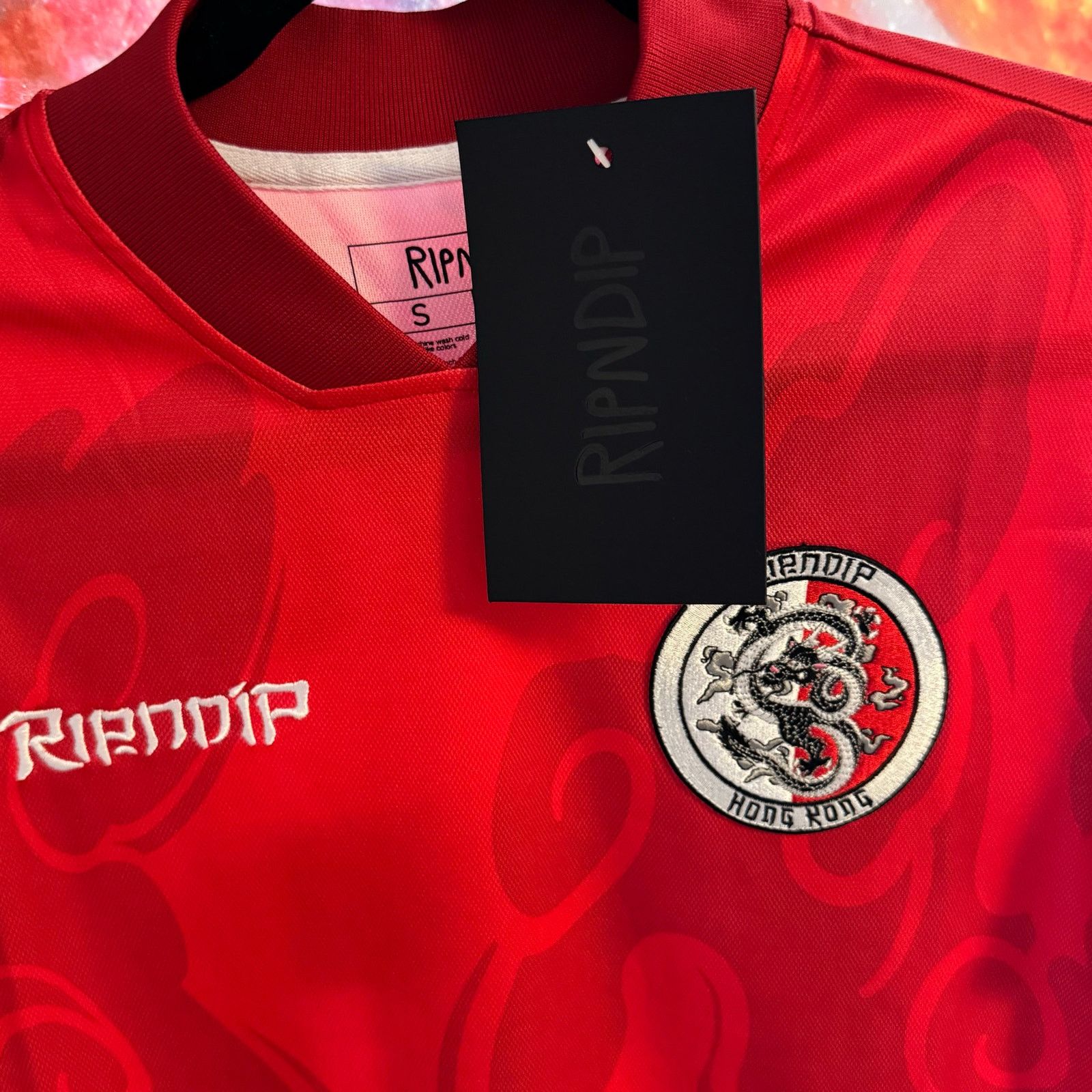 RIPNDIP •NWT• RipnDip Hong Kong Red Dragon Jersey • Size Small Size US S / EU 44-46 / 1 - 11 Thumbnail