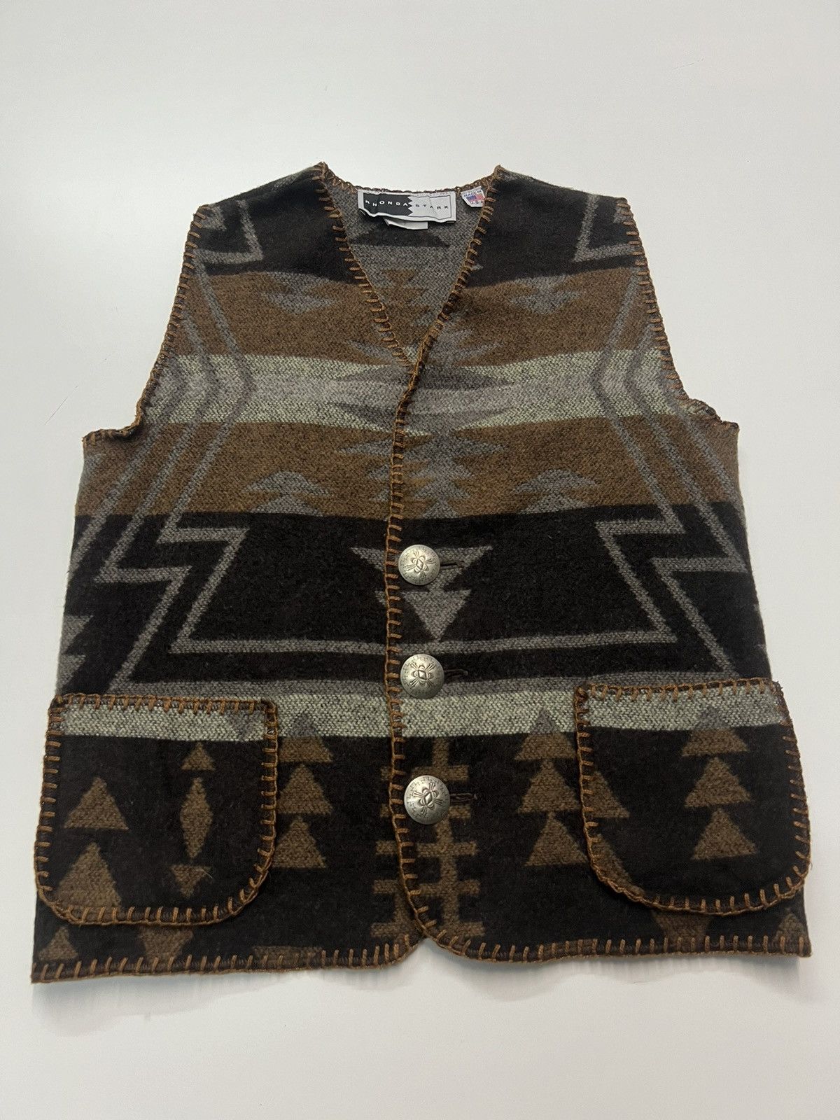 Native VINTAGE RHONDA STARK NATIVE VEST Size US S / EU 44-46 / 1 - 2 Thumbnail