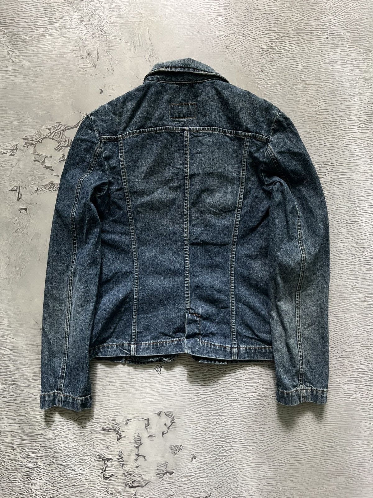 Dolce & Gabbana Dolce & Gabbana Vintage Denim Suit Jeans Luxury Blue Size 29" - 9 Thumbnail