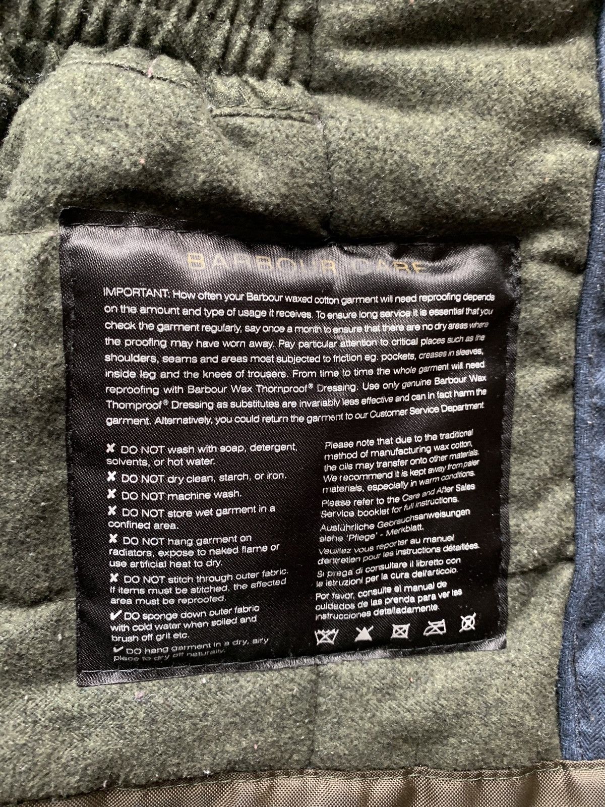 Barbour Barbour Range Rover Wax cotton templates jacket Size M / US 6-8 / IT 42-44 - 9 Thumbnail