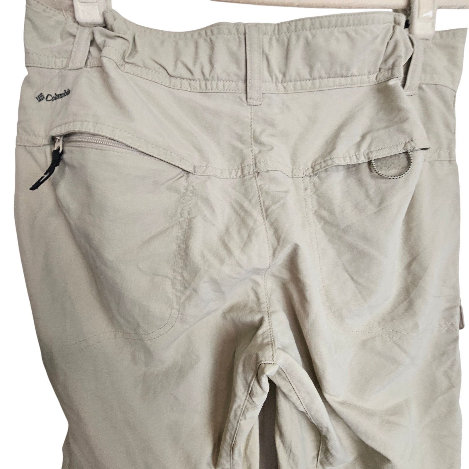 Columbia Columbia Womens Convertible Cargo Hiking Pants 4R Gorpcore Size 27" / US 4 / IT 40 - 10 Thumbnail