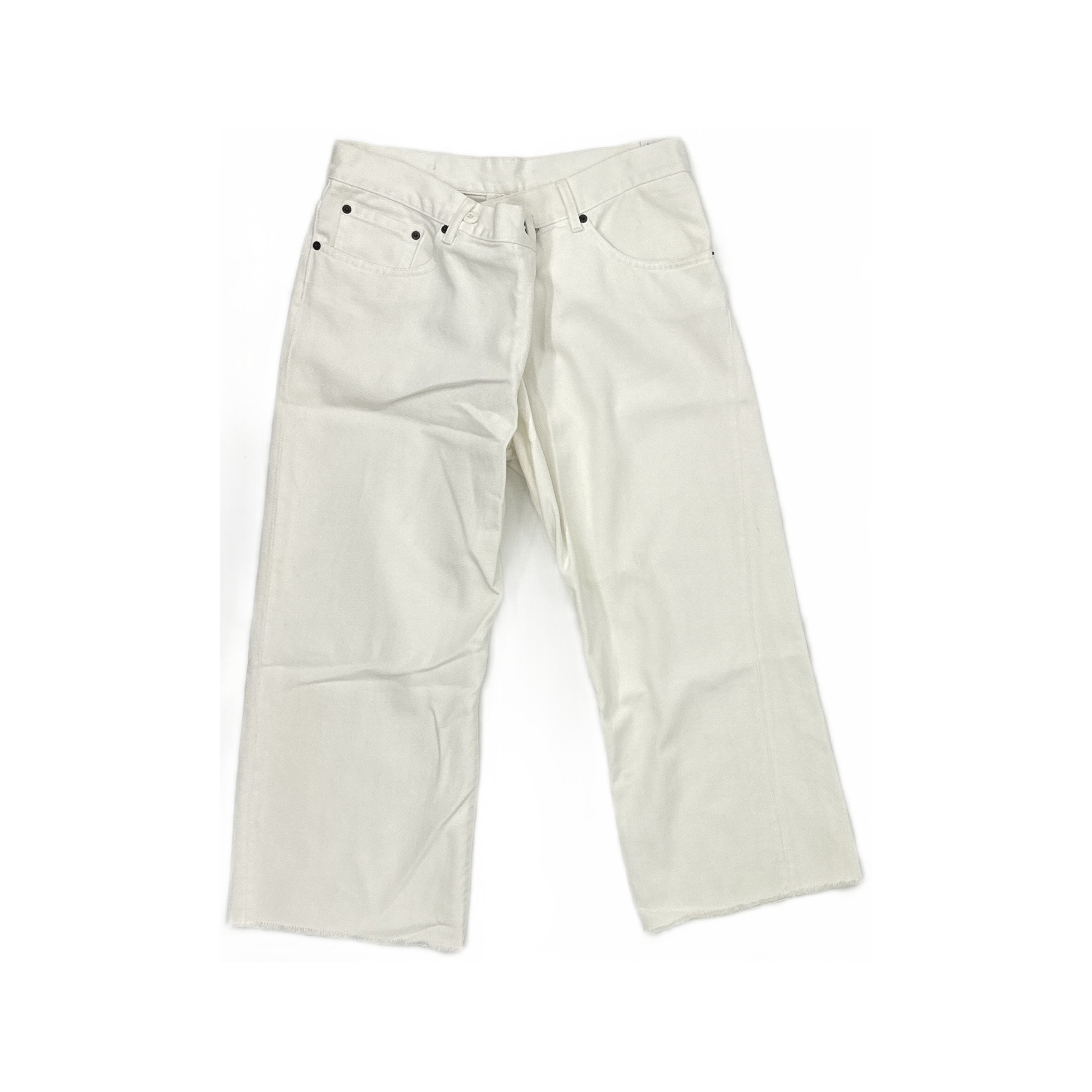 MM6 MM6 Maison Margiela White Jeans Size 44 Size 30" / US 8 / IT 44 - 1 Thumbnail
