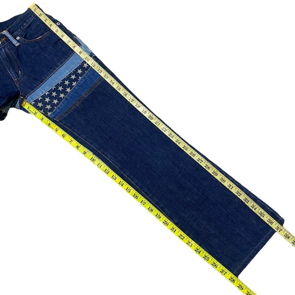 Hysteric Glamour Hysteric Glamour Hagi Patchwork American Flare Jeans Size 26" / US 2 / IT 38 - 20 Thumbnail