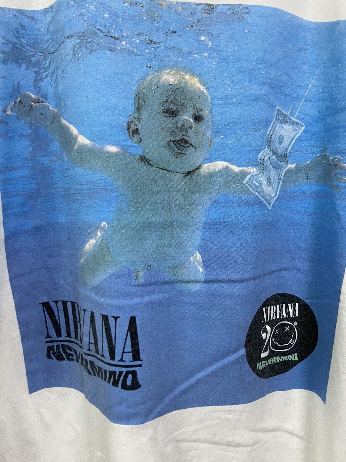 Nirvana × Vintage Vintage Nirvana 20th Nevermind tshirt Size US L / EU 52-54 / 3 - 2 Thumbnail