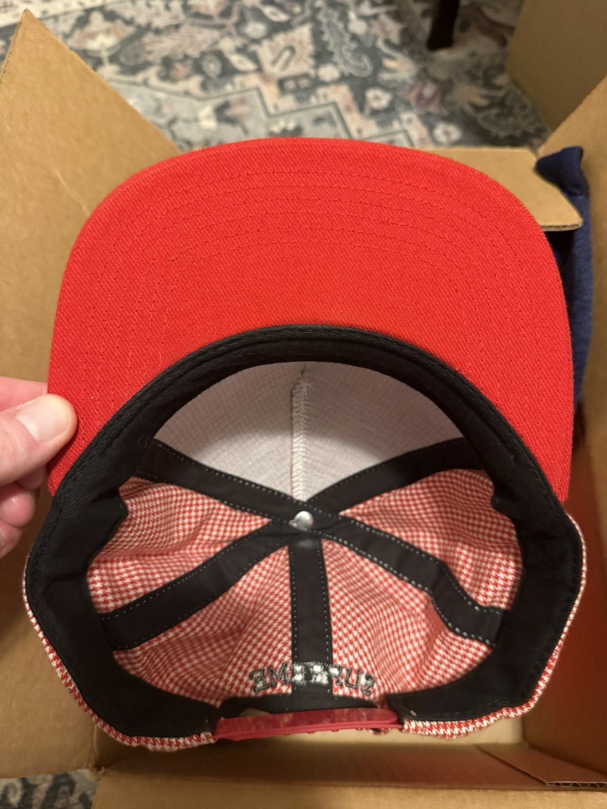 Supreme Supreme s logo snapback hat Size ONE SIZE - 4 Thumbnail