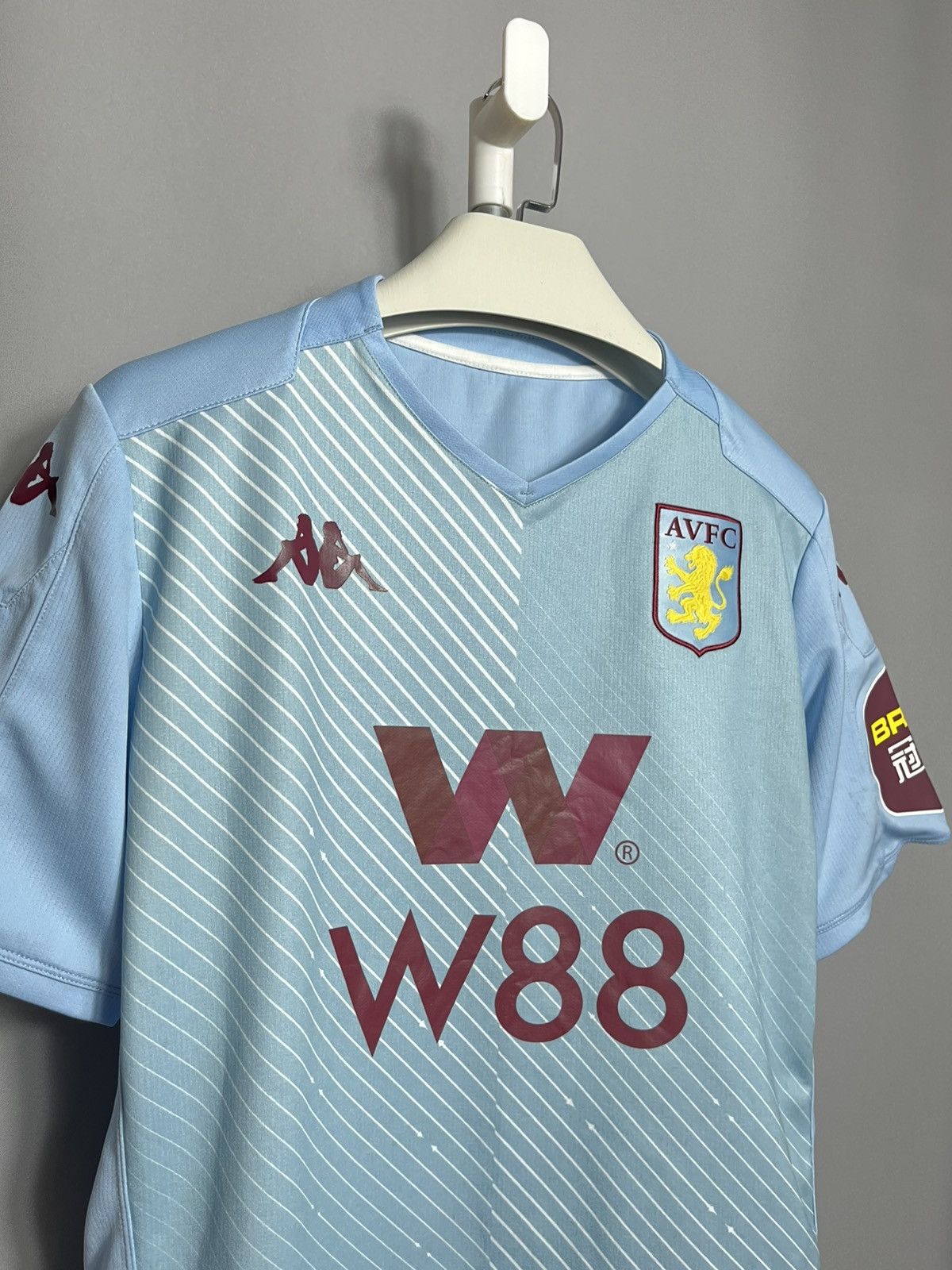 Kappa Kappa Aston Villa 2019 2020 Away Shirt Soccer Jersey Size US XL / EU 56 / 4 - 2 Thumbnail