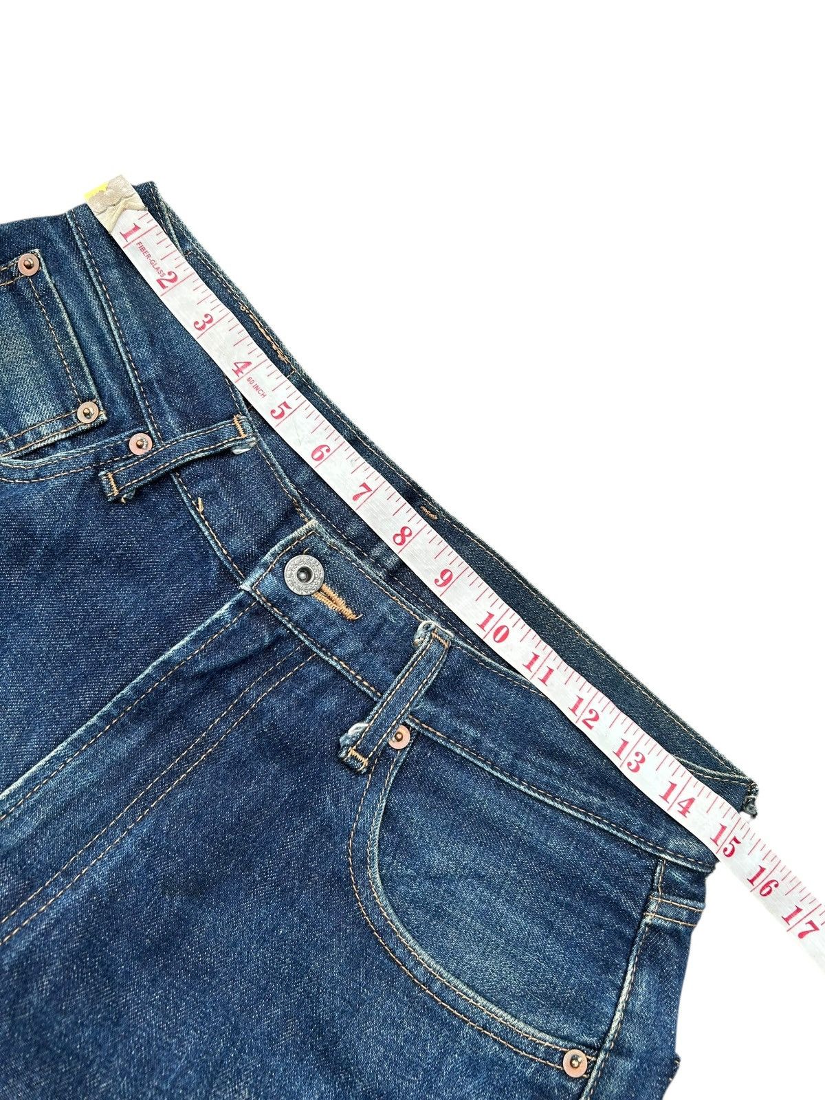 Kapital Vintage Japanese Brand UCW Selvedge Baggy Denim Jeans Size US 30 / EU 46 - 11 Thumbnail