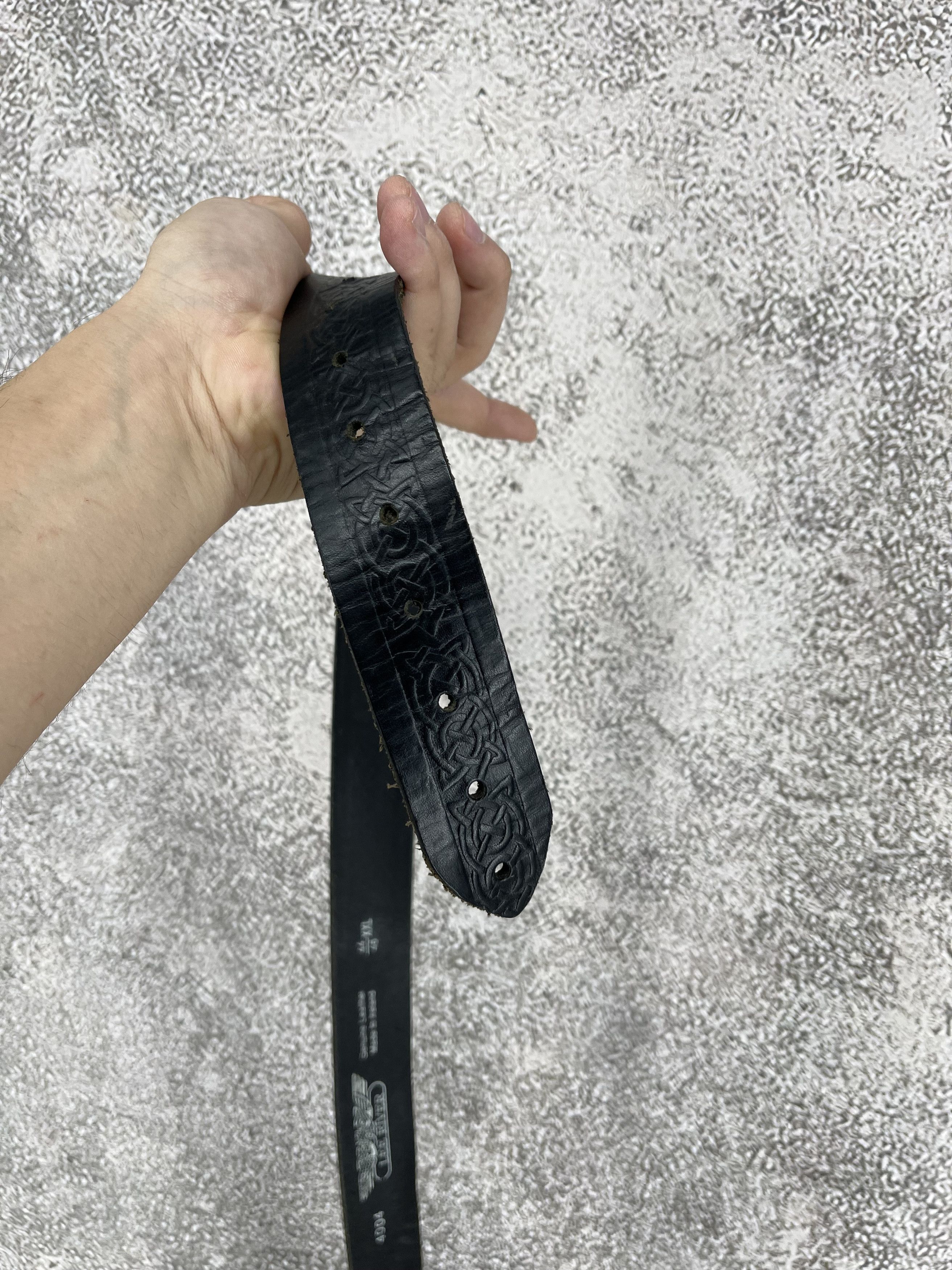 Vintage Vintage 90s Punk Belt Leather Band Rock Y2K 90s Y2K Size ONE SIZE - 10 Thumbnail