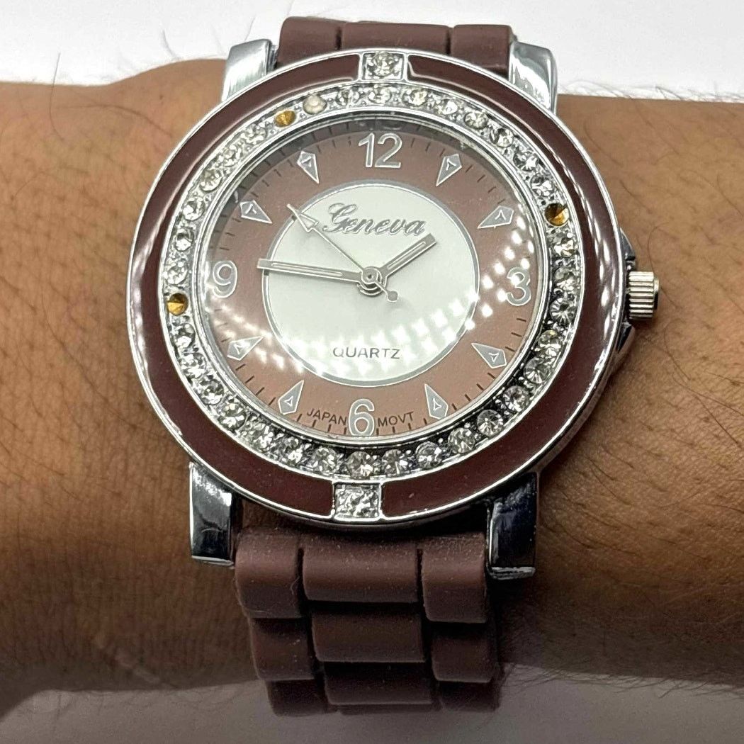 Other Brown & Silver Men's Watch Size ONE SIZE - 1 Thumbnail