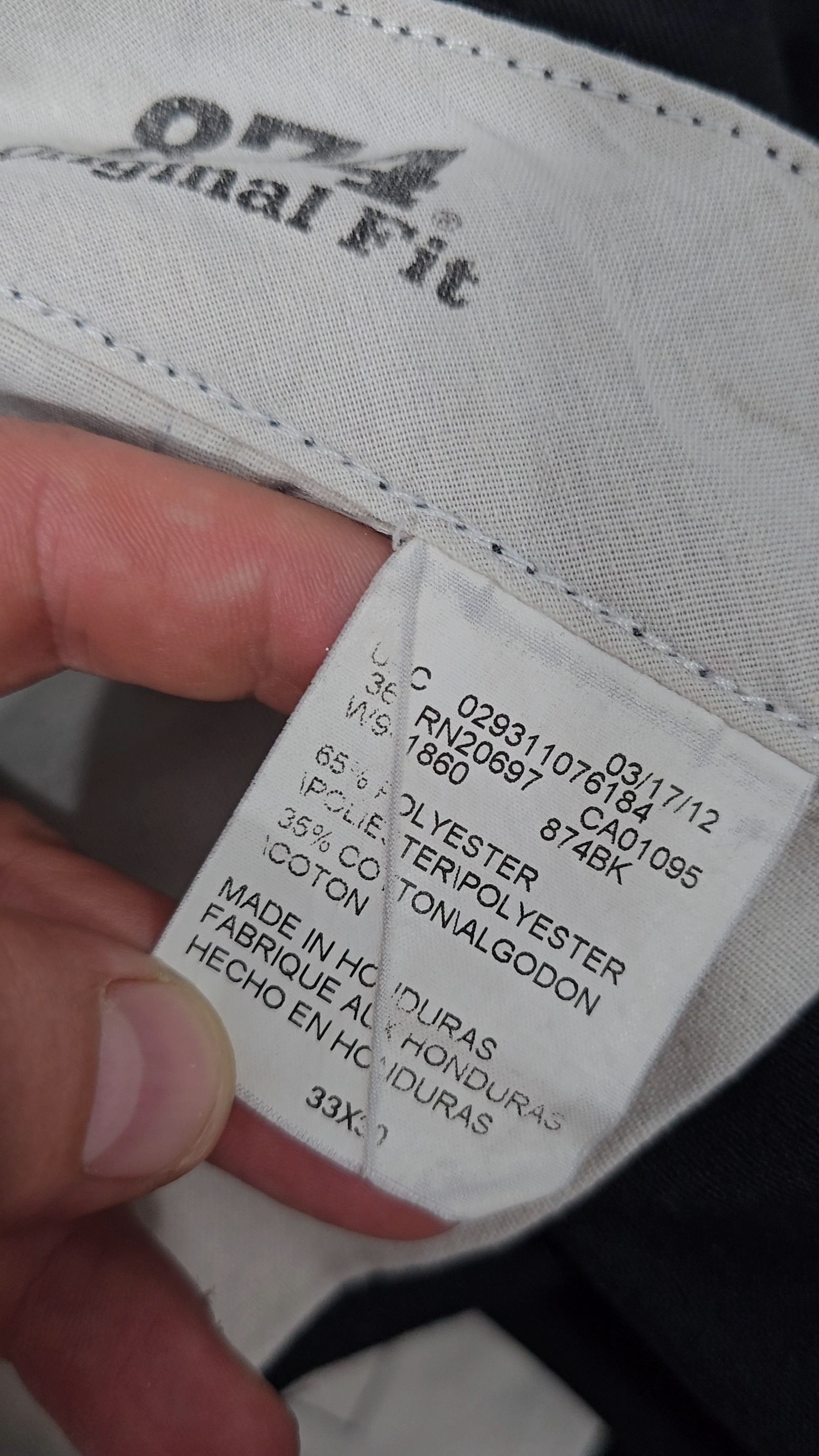 Dickies Dickies 874 Original Fit work pants. UNISEX W33L30 Size US 33 - 8 Thumbnail