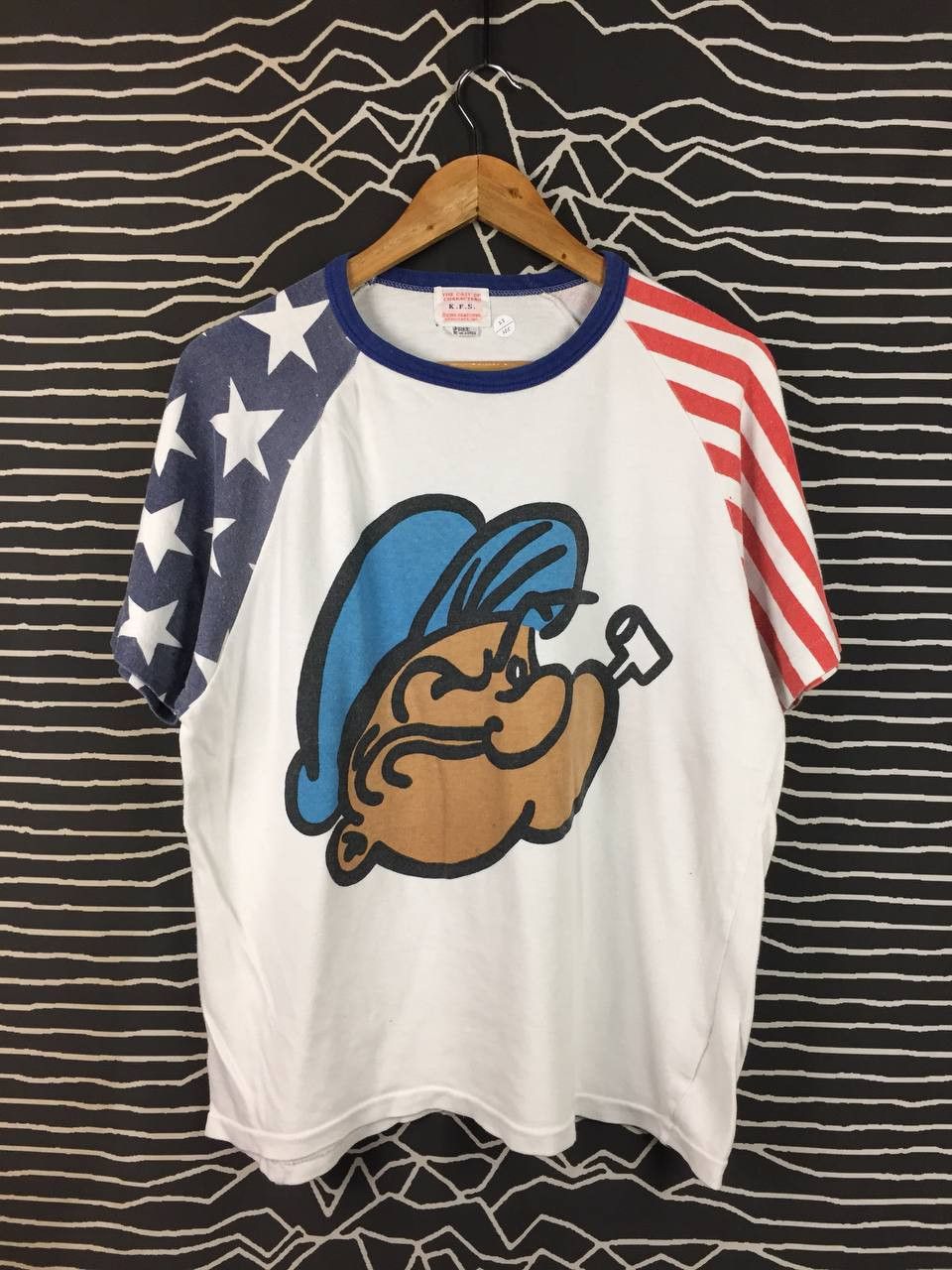 Vintage Vtg Popeye The Sailor Man The Cast of Characters Cartoon Tee Size US XL / EU 56 / 4 - 1 Thumbnail