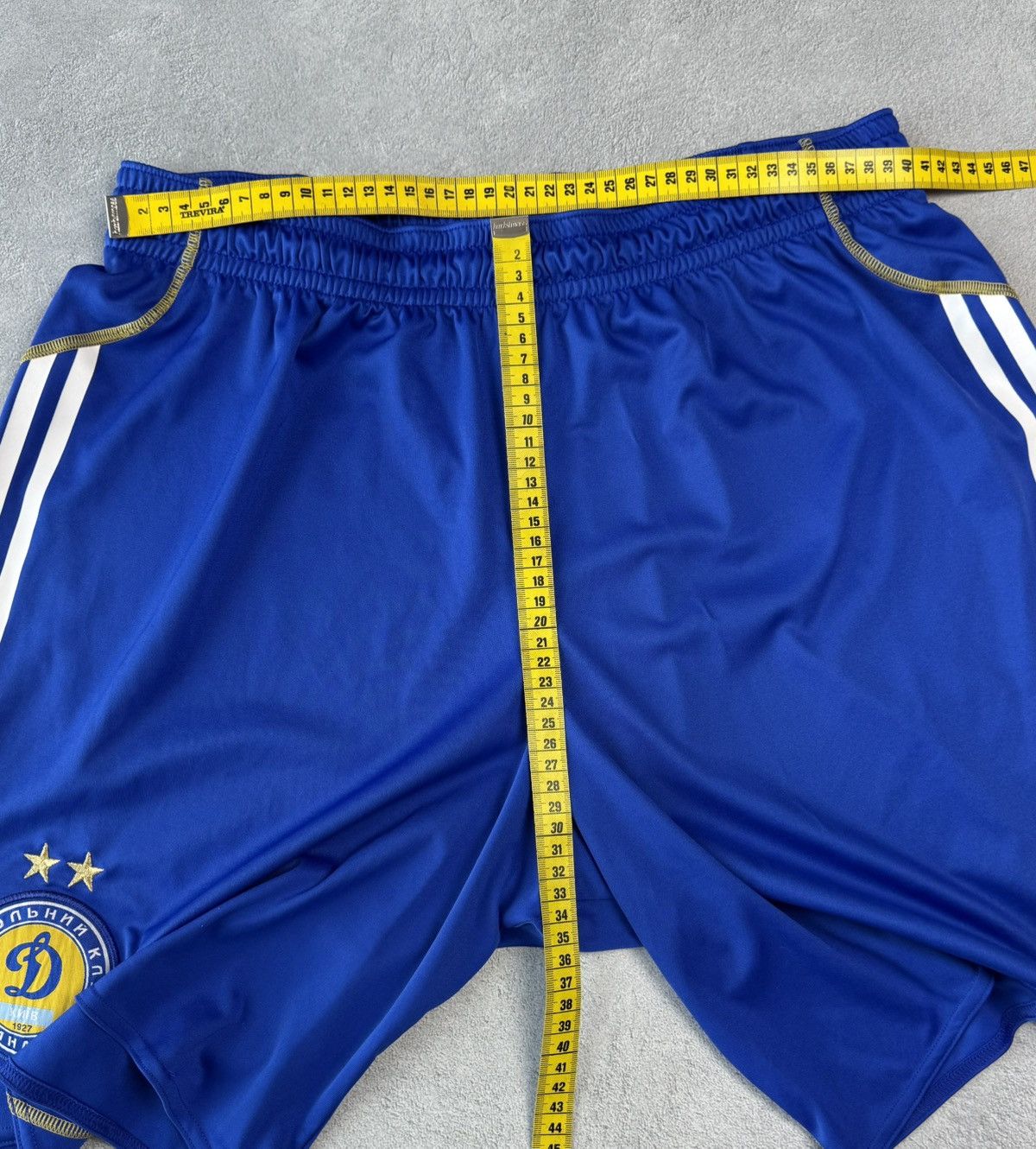 Adidas Dynamo Kyiv 2009 2011 Away Football Soccer Shorts Adidas Size US 36 / EU 52 - 11 Thumbnail