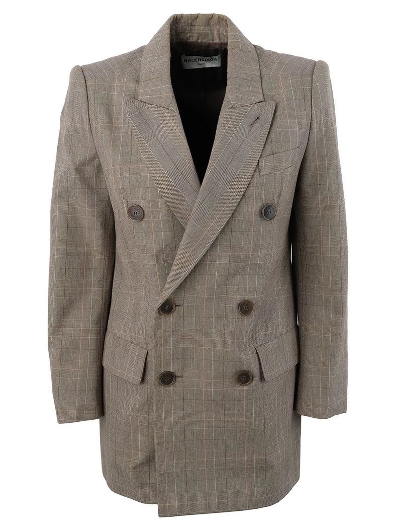 Balenciaga Balenciaga size 36 Khaki suit windbreaker coat Size XS / US 0-2 / IT 36-38 - 1 Thumbnail