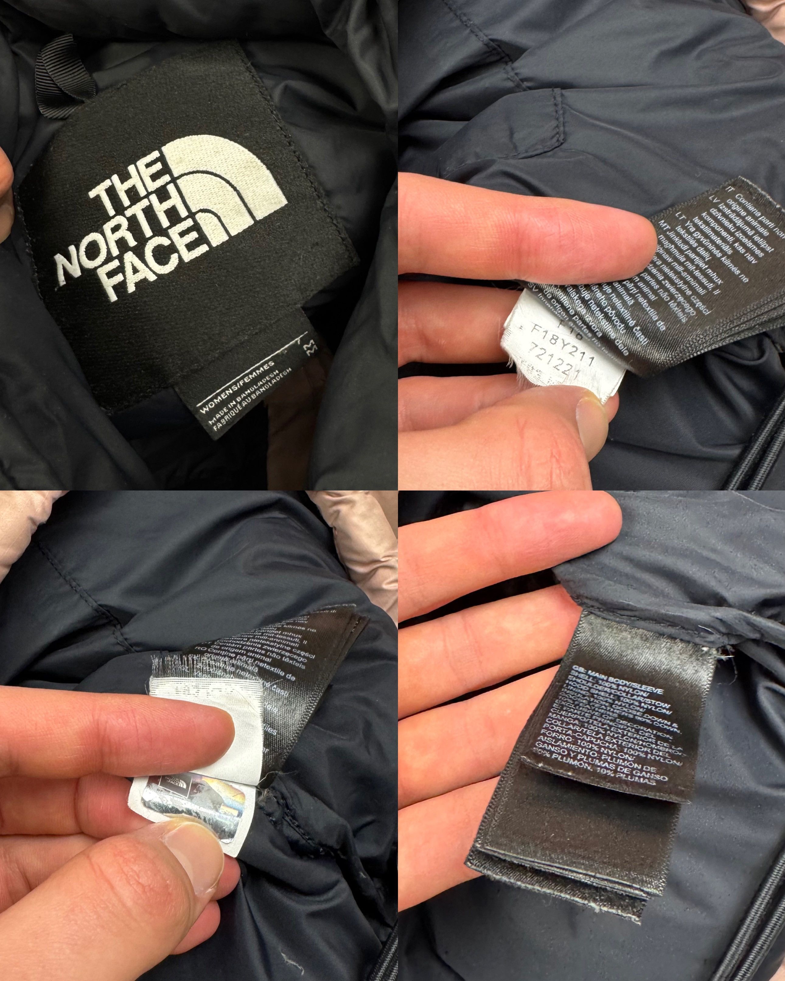 The North Face The North Face 700 Women's Full Zip Nuptse Puffer Jacket M Size M / US 6-8 / IT 42-44 - 2 Thumbnail