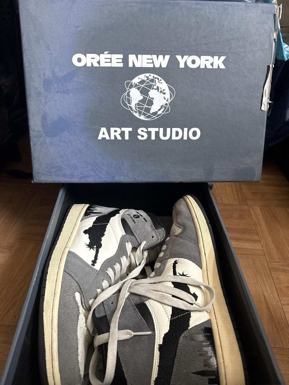 Designer × Jordan Brand × Oree New York Empire City High V2 Size US 10 / EU 43 - 6 Thumbnail
