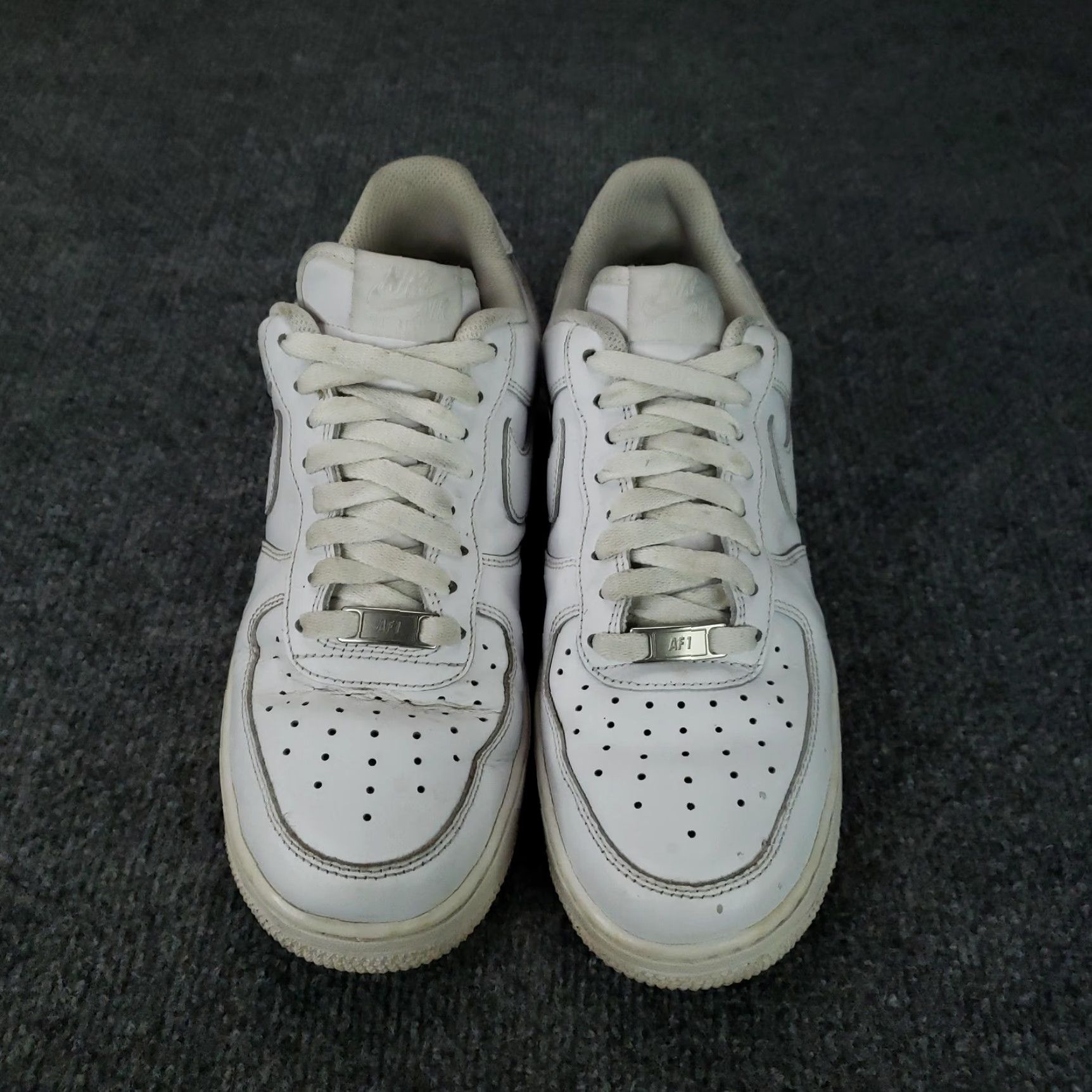 Nike Nike Air Force 1 Shoes Mens 7.5 White Leather Low Top Sneakers CW2288-111 Size US M / EU 48-50 / 2 - 3 Thumbnail