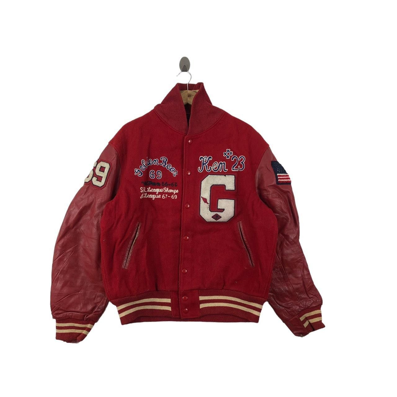 Golden Bear Vintage 1969 GOLDEN BEAR SFAL Champ Letterman Varsity Jacket Size US M / EU 48-50 / 2 - 1 Thumbnail