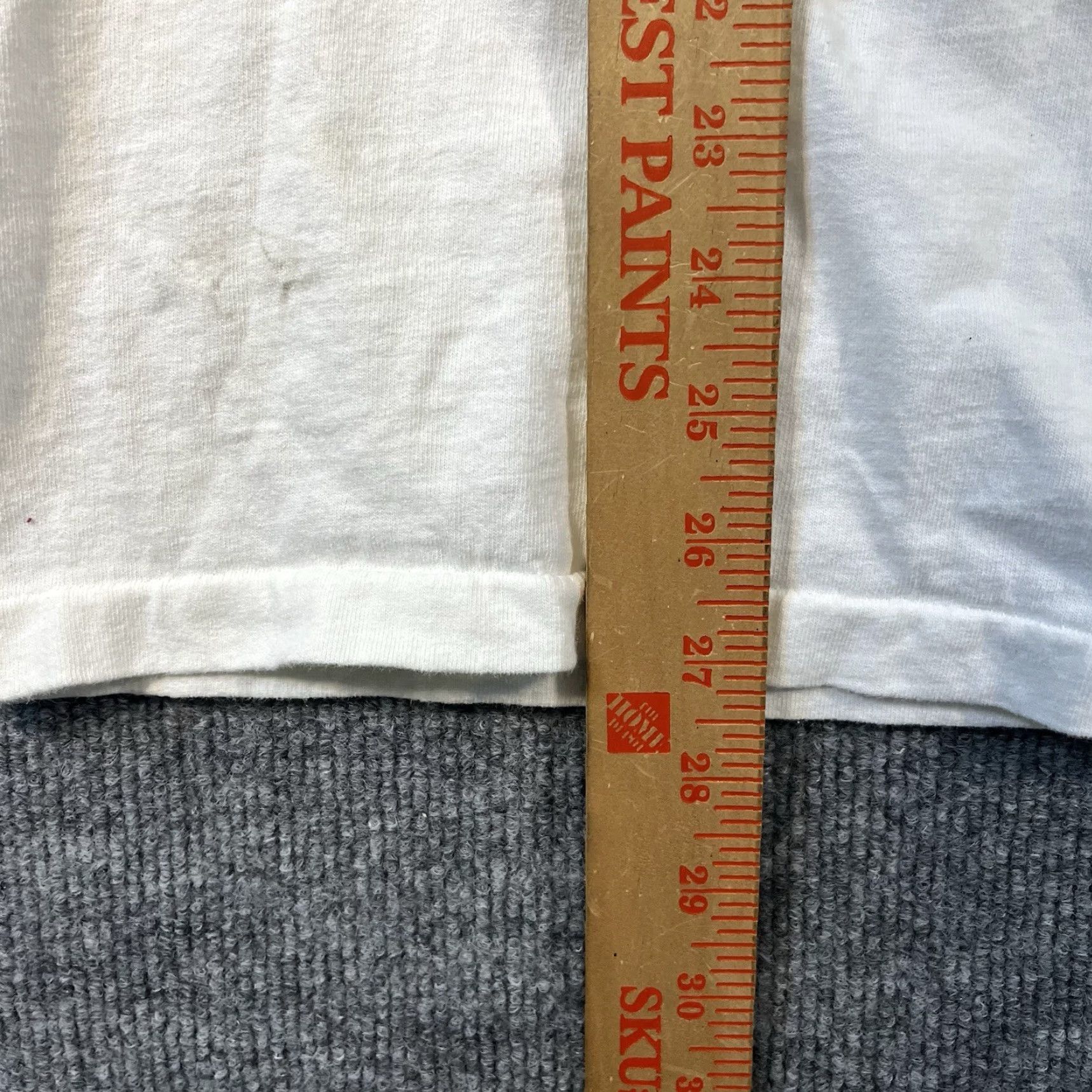 Vintage VINTAGE LeAnn Rimes Shirt M White 90s Music Graphic Print Short Sleeve Mens Regular Size US M / EU 48-50 / 2 - 7 Thumbnail