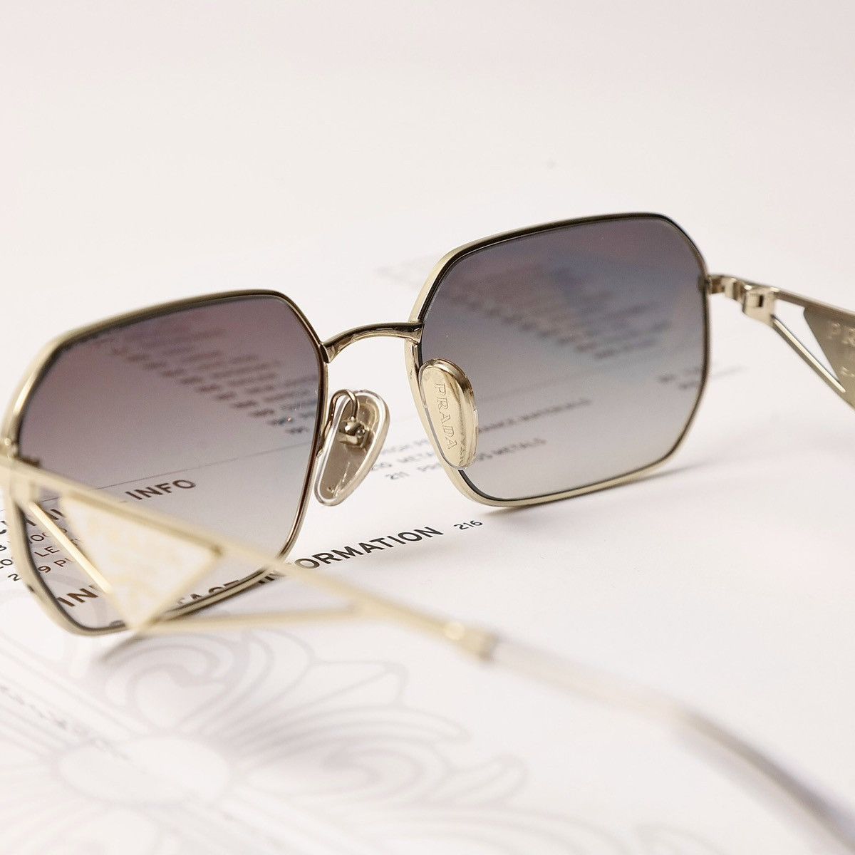 Prada PRADA 0PR A51S SUNGLASSES Size ONE SIZE - 3 Thumbnail