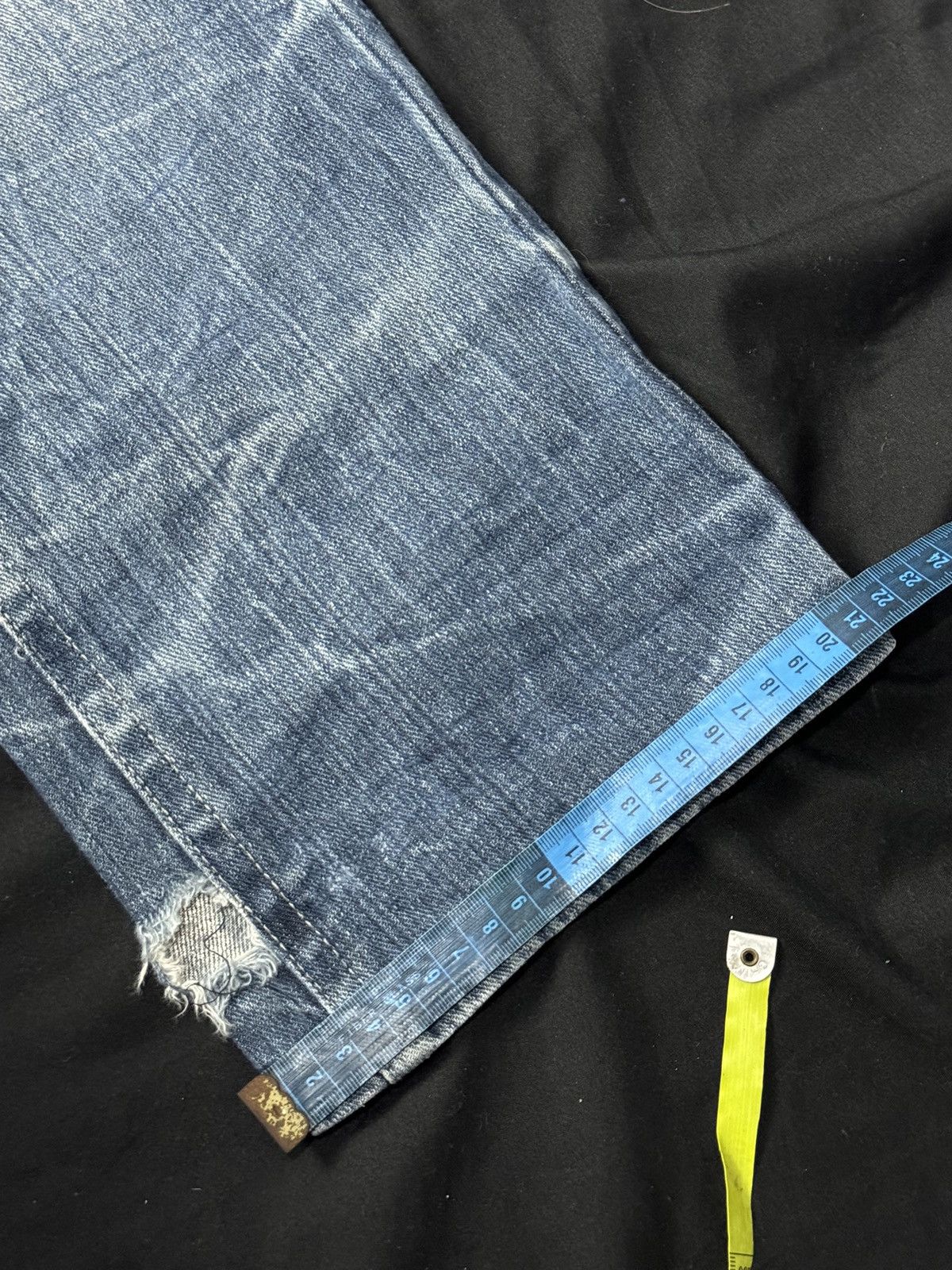 Tornado Mart Double Waist Sirmione Poem Japanese Denim PPFM Styled Size US 29 - 10 Thumbnail