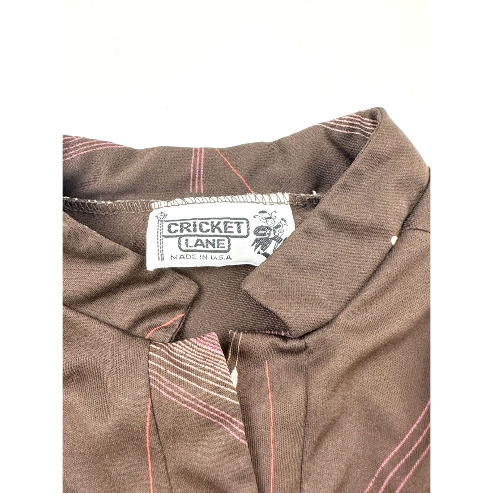 Joe Browns VINTAGE Browns Cricket Lane Blouse Women’s Small Brown Mock Neck S Girls? Size S / US 4 / IT 40 - 3 Thumbnail