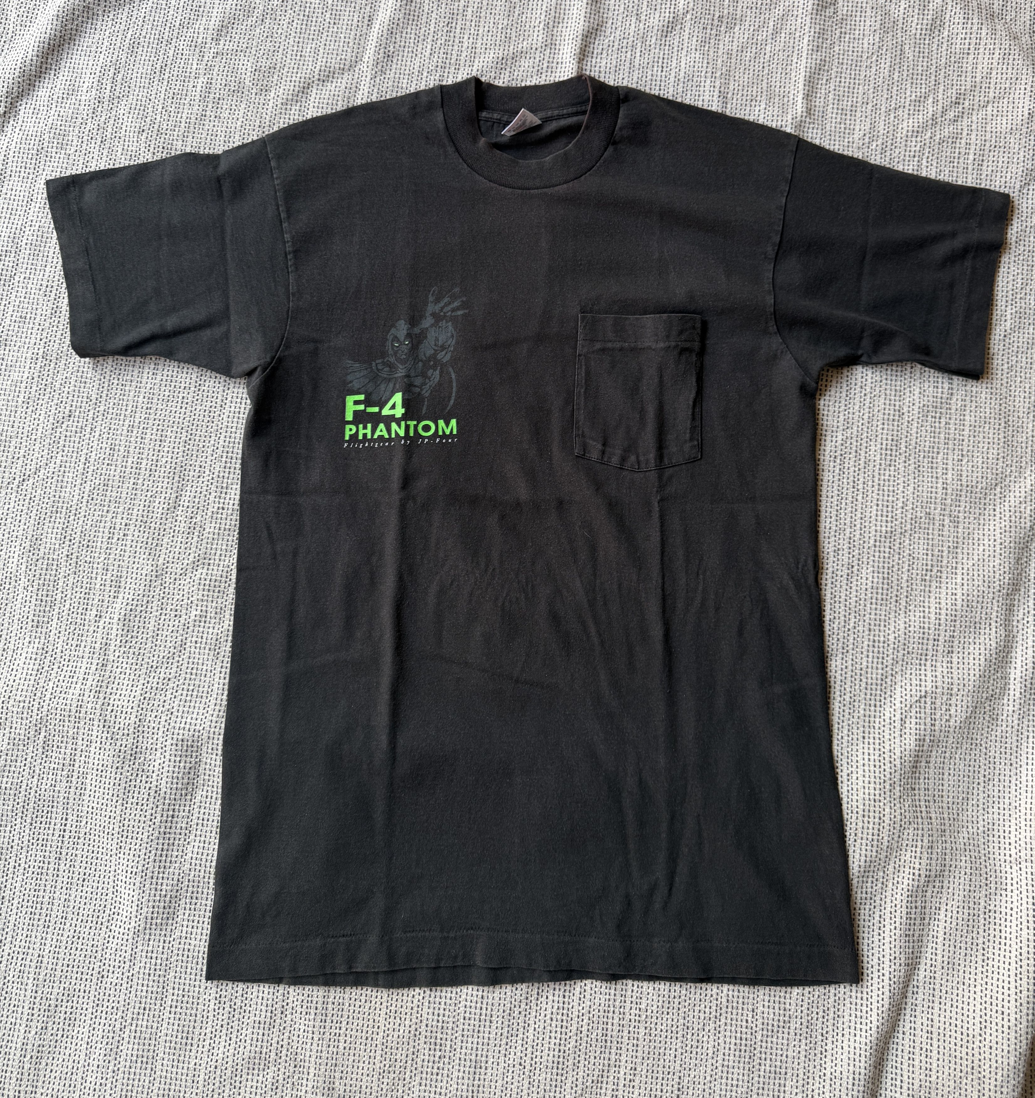 Fruit Of The Loom × Vintage Vintage F4 Phantom single stitch Fruit Of The Loom T-Shirts Size US L / EU 52-54 / 3 - 3 Thumbnail