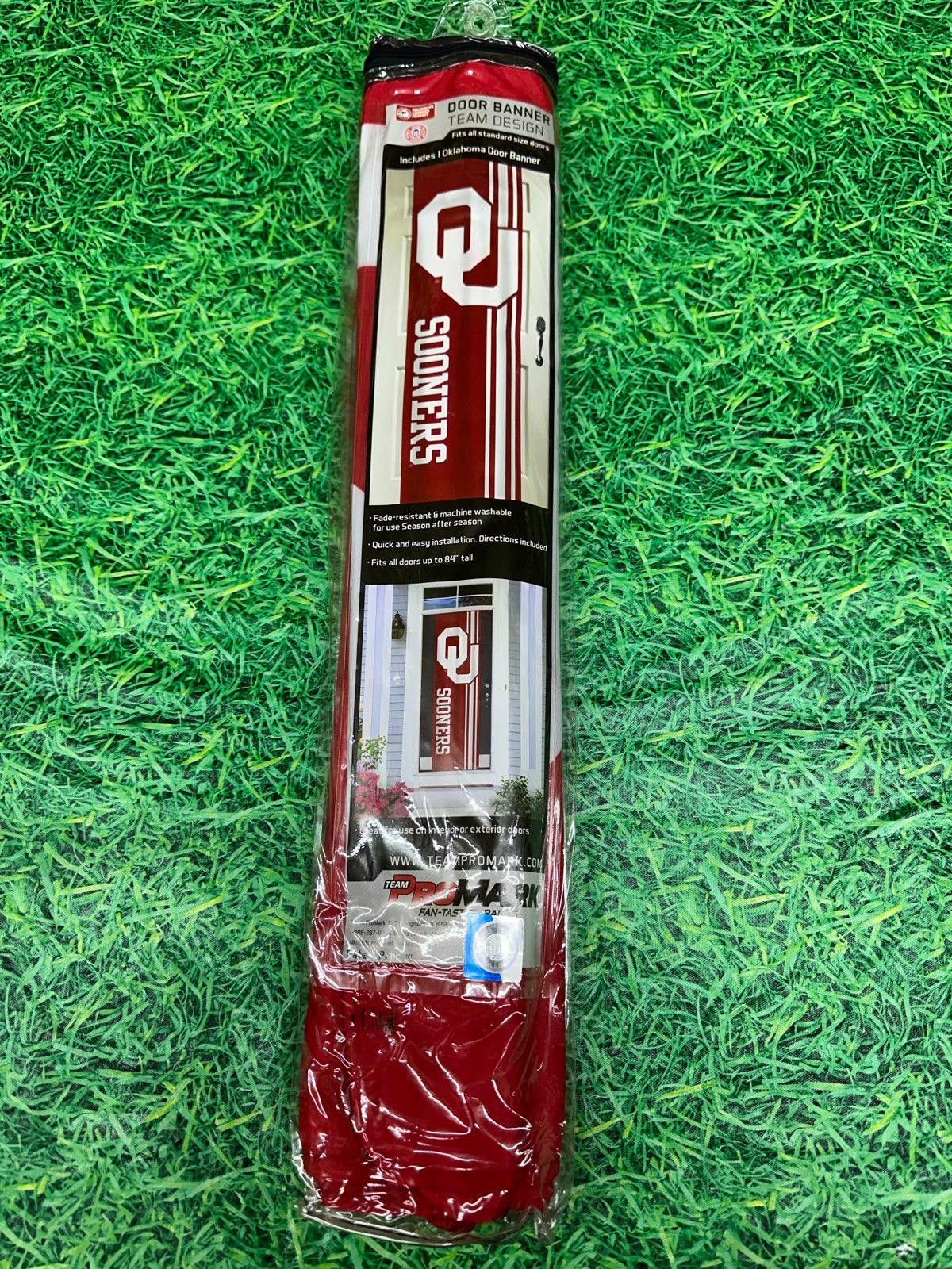 NCAA Oklahoma Sooners Door Banner NCAA Size ONE SIZE - 1 Thumbnail
