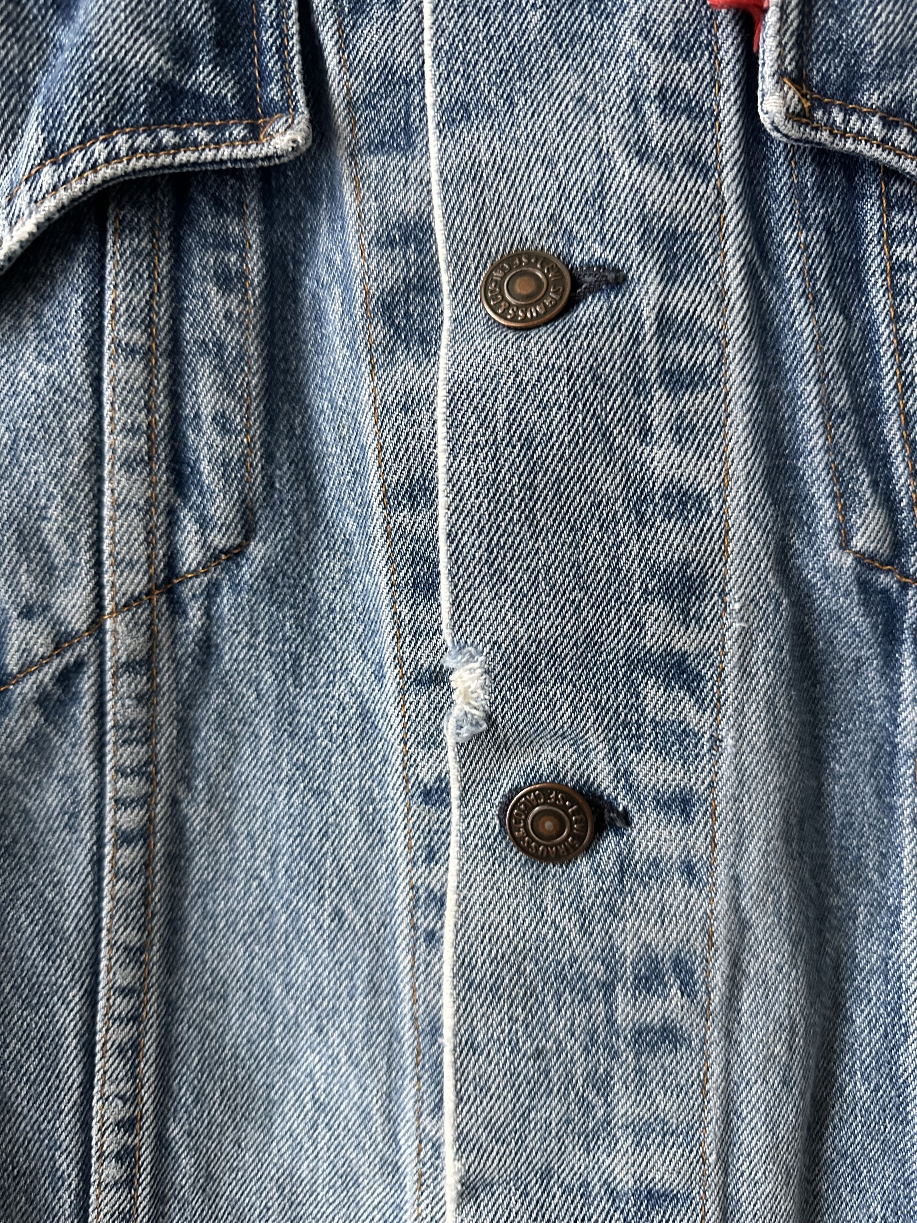 Vintage Distressed Levi’s Vintage Denim Jacket Size US M / EU 48-50 / 2 - 2 Thumbnail
