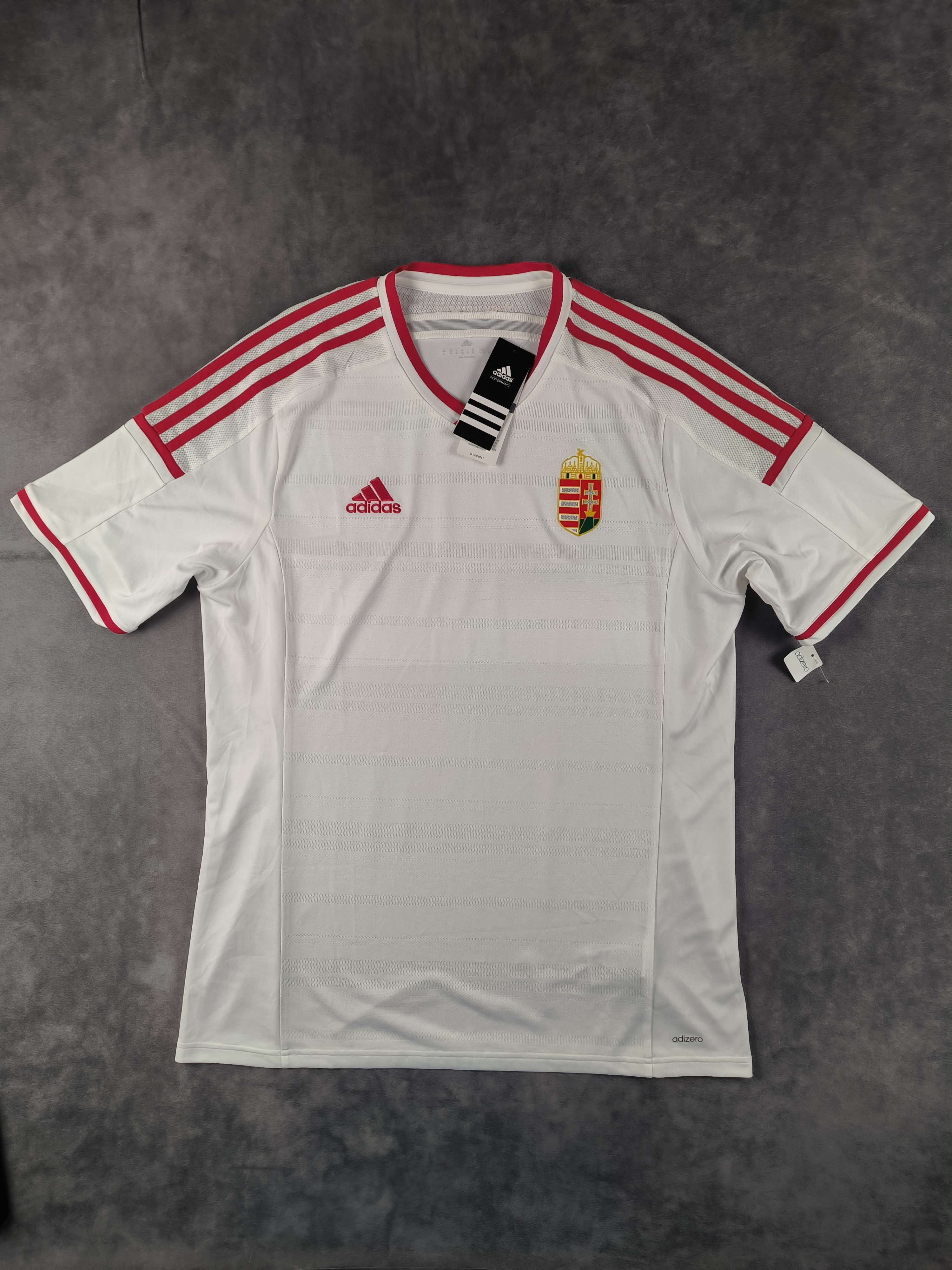 Adidas NEW Hungary 2014-16 Adidas away football jersey size XL Size US XL / EU 56 / 4 - 1 Thumbnail